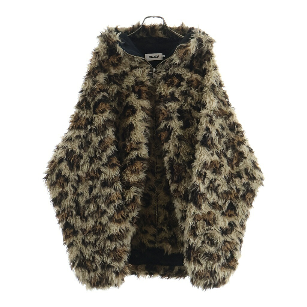 Palace Skateboards(パレススケートボーズ) サイズ:XL 26SS FURRY FLEECE JACKET レオパード柄 ファリー フリース ジップアップ ジャケット ブルゾン ベージュ【中古】【程度B】【カラーベージュ】【オンライン限定商品】｜ブランド買取・販売　BRING 29,387円