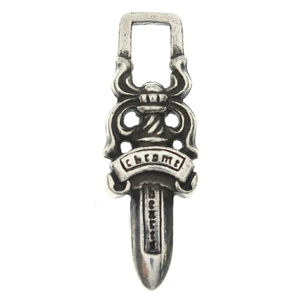 CHROME HEARTS(クロムハーツ) #5 DAGGER ZIP1 ダガージップ シルバーネックレストップ シルバー【中古】【程度B】【カラーシルバー】【取扱店舗OneStyle新宿店】｜ブランド買取・販売　BRING