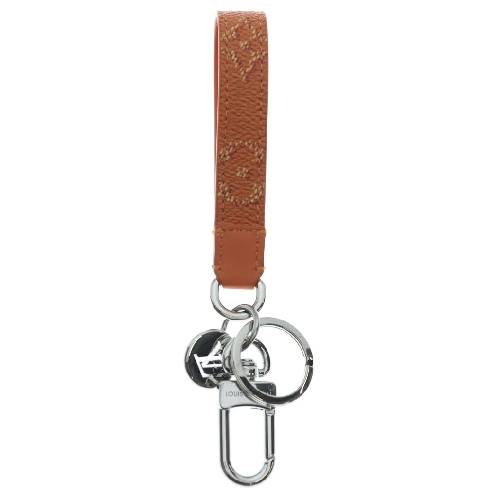 LOUIS VUITTON(ルイヴィトン) LV スリム ドラゴンヌ PVC レザー キーホルダー バッグチャーム M03351 オレンジ/シルバー【中古】【程度B】【カラーオレンジ】【取扱店舗渋谷】|ブランド買取・販売 BRING