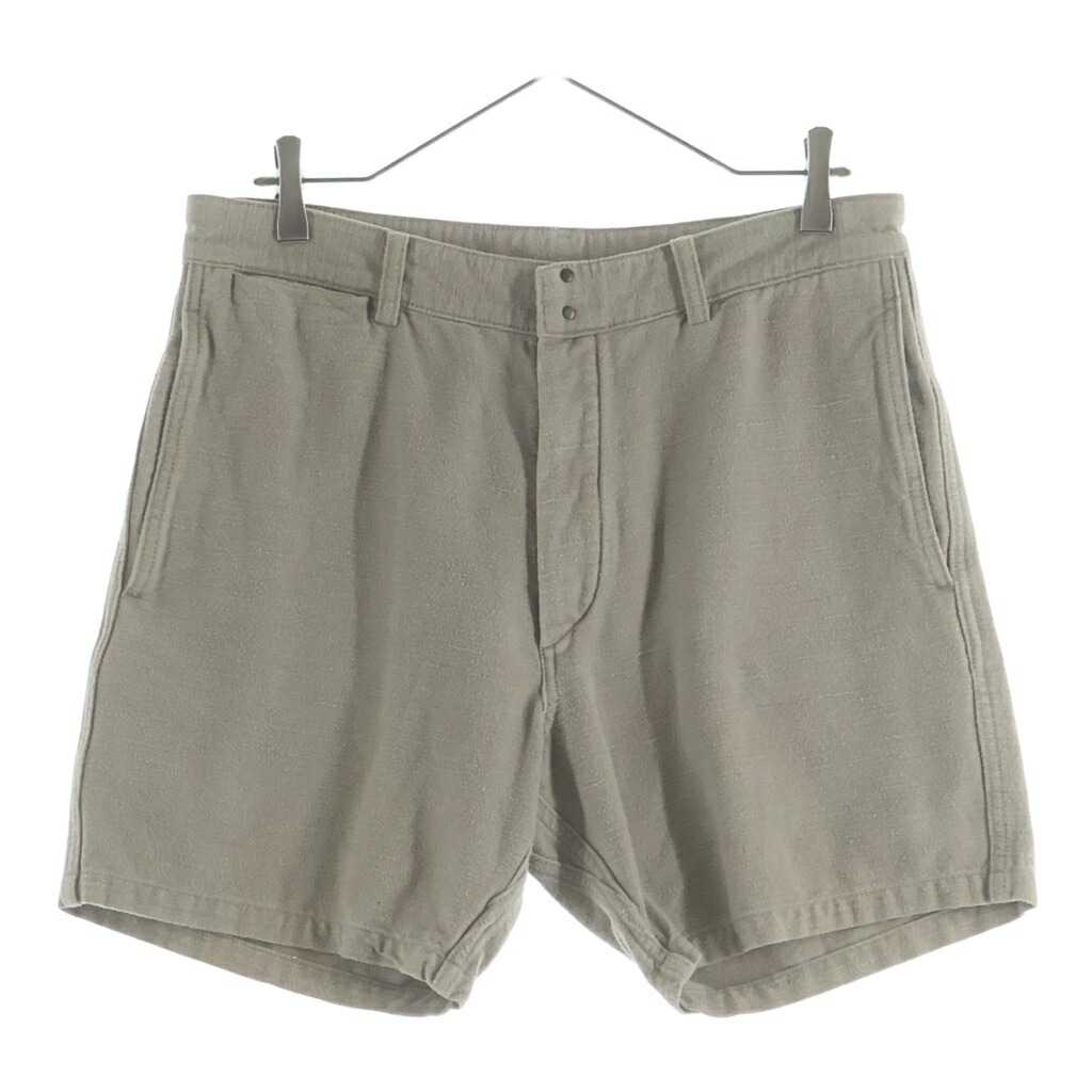 VISVIM(ヴィスヴィム) サイズ:1 CHINO SHORTS 0114305008002 コットンチノ ベージュ ショーツ ハーフパンツ【中古】【程度B】【カラーベージュ】【取扱店舗渋谷】|ブランド買取・販売 BRING