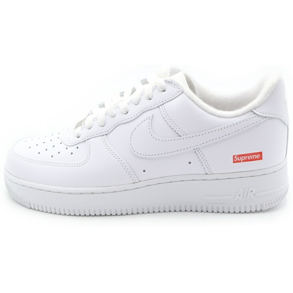NIKE(ナイキ) サイズ:26.5cm ×SUPREME AIR FORCE 1 LOW SP シュプリーム エアフォース 1 レザーローカットスニーカー ホワイト US8.5/26.5cm CU9225-100【新古品/中古】【程度S】【カラーホワイト】【オンライン限定商品】|ブランド買取・販売 BRING