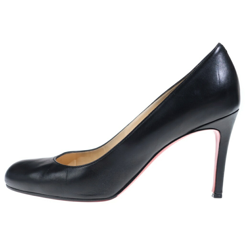 CHRISTIAN LOUBOUTIN(クリスチャンルブタン) サイズ:37.5 SIMPLE PUMP 70 PATENT CALF シンプル パンプ パテント カーフ ピンヒール パンプス レディース ブラック【中古】【程度B】【カラーブラック】【オンライン限定商品】|ブランド買取・販売 BRING