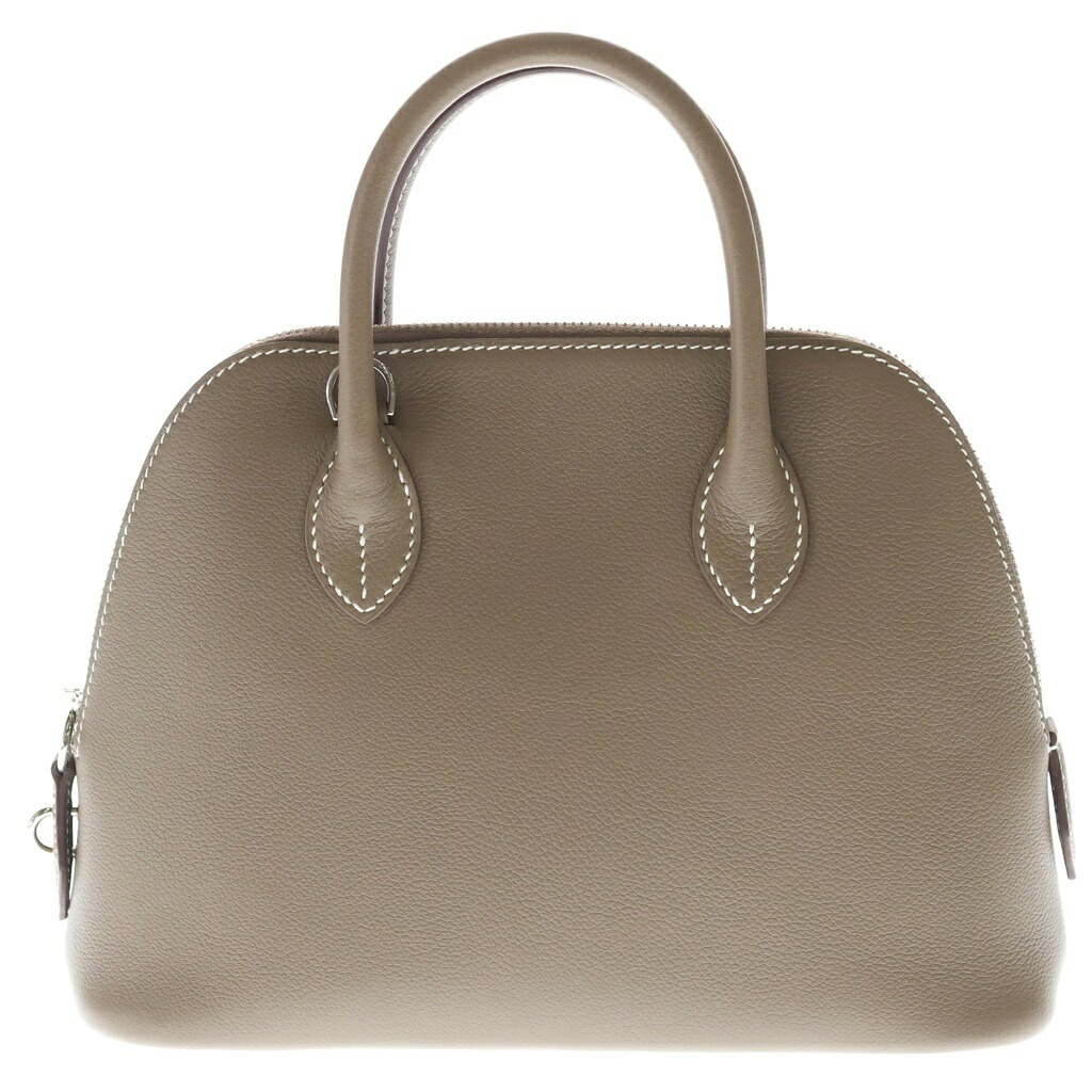 HERMES(エルメス) ボリード1923 25 エトゥープ 2WAYバッグ ハンドバッグ ショルダーバッグ ブラウン レザー シルバー金具【中古】【程度B】【カラーブラウン】【取扱店舗BRING京都河原町店】|ブランド買取・販売 BRING