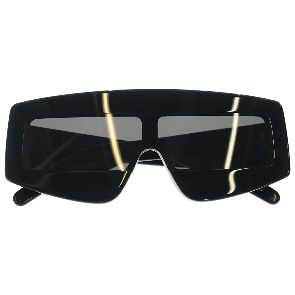 Rick Owens(リックオウエンス) PHLEG ジオメトリックフレーム サングラス アイウェア カラーレンズ ブラック 126-145【中古】【程度A】【カラーブラック】【取扱店舗BRING渋谷ANNEX店】｜ブランド買取・販売　BRING