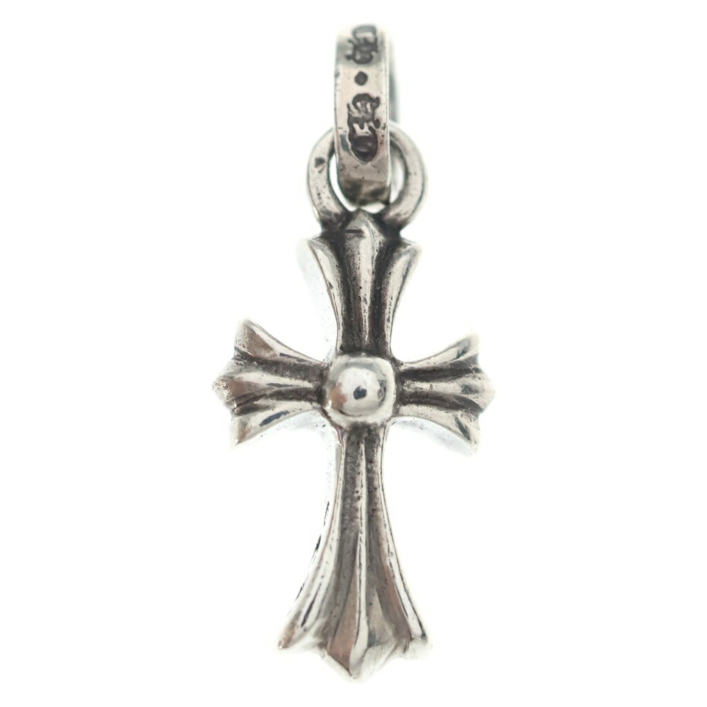 CHROME HEARTS(クロムハーツ) CRS BBYFAT ベイビーファットクロス ペンダントトップ シルバー BCA237【中古】【程度B】【カラーシルバー】【取扱店舗OneStyle新宿店】|ブランド買取・販売 BRING