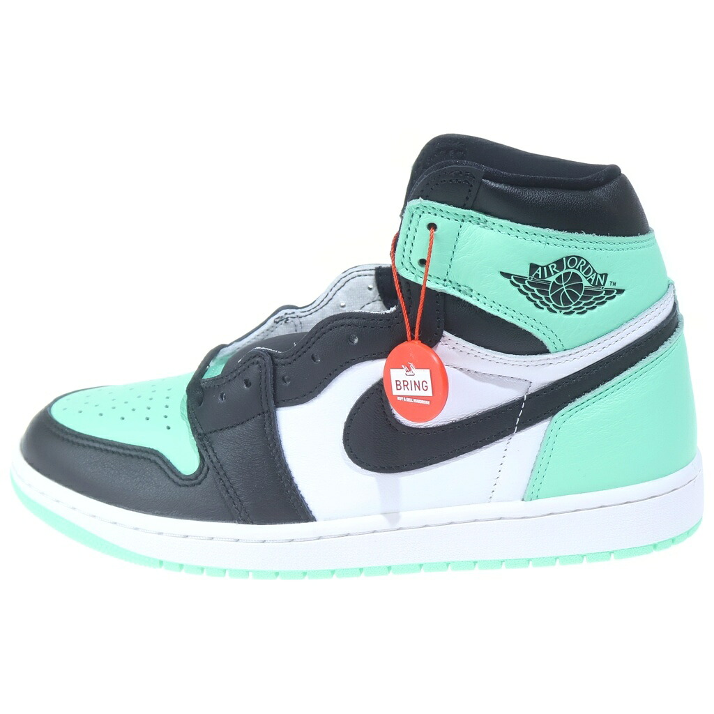 NIKE(ナイキ) サイズ:28.0cm AIR JORDAN 1 HIGH OG GREEN GLOW DZ5485-130 エアジョーダン ハイオージー グリーングロウ ハイカットスニーカー グリーン US10/28.0cm【新古品/中古】【程度S】【カラーグリーン】【取扱店舗BRING WASTE_NOT】｜ブランド買取・販売　BRING