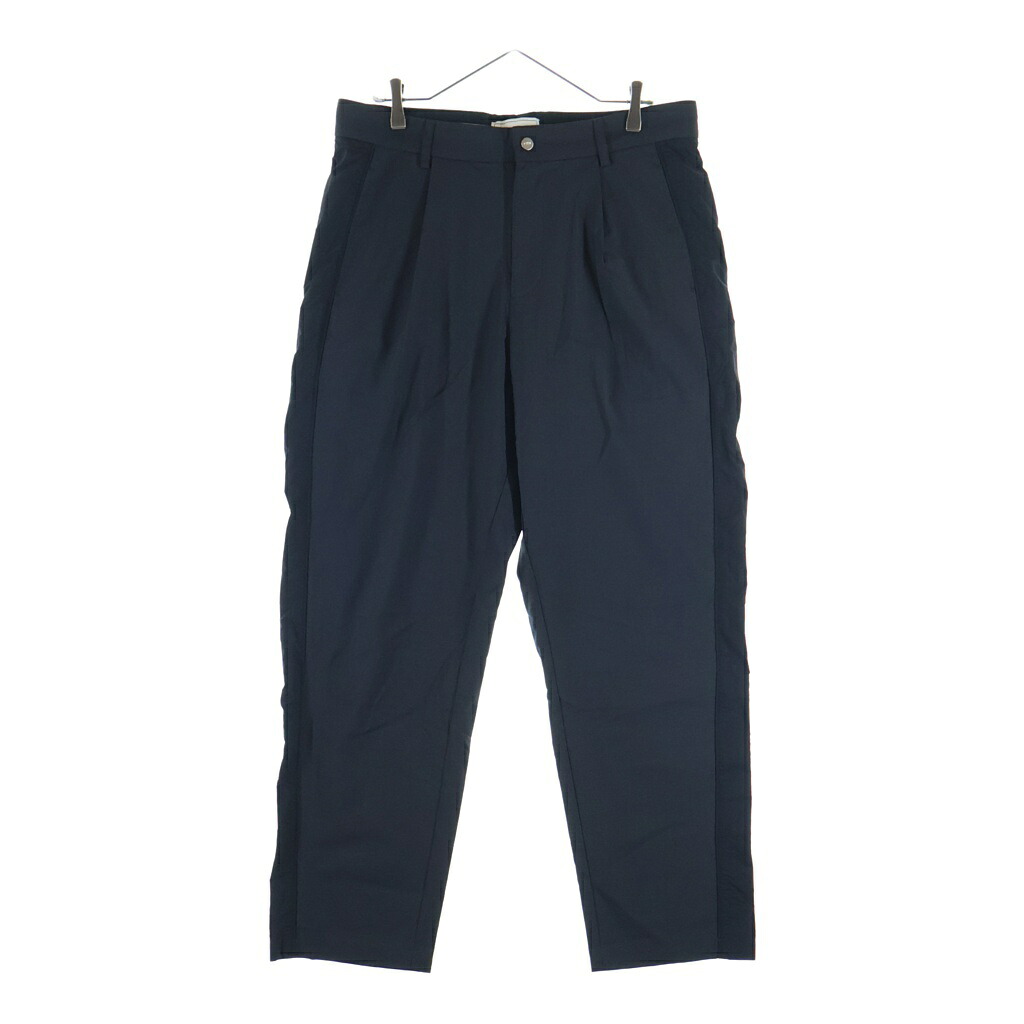KITH(キス) サイズ:48 サイドナイロン切替 1タック ストレートスラックスパンツ グレー 25-030-060-0032-3-0【中古】【程度B】【カラーグレー】【取扱店舗BRING福岡天神店】|ブランド買取・販売 BRING