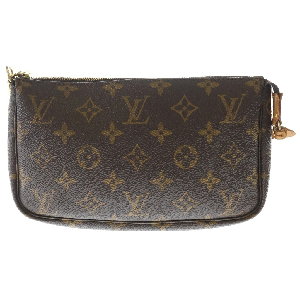 LOUIS VUITTON(ルイヴィトン) モノグラム アクセソワール ハンドバッグ ブラウン レザー×PVC M51980 ゴールド金具【中古】【程度B】【カラーブラウン】【取扱店舗BRING札幌店】|ブランド買取・販売 BRING
