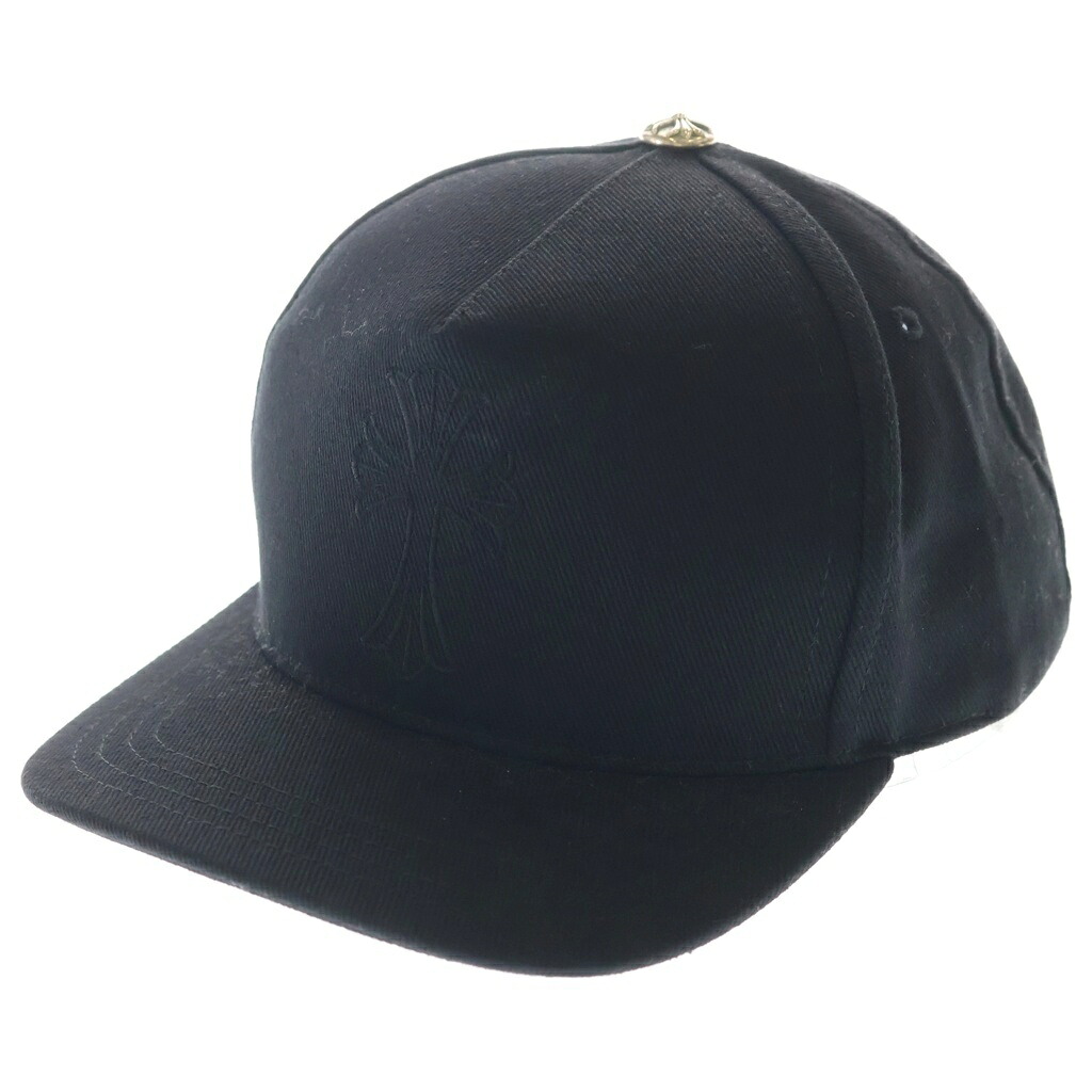 CHROME HEARTS(クロムハーツ) サイズ:OS BASEBALL TRUCKER CHクロス ベースボールトラッカーキャップ 帽子 ブラック【中古】【程度A】【カラーブラック】【取扱店舗BRING THRIFT CLOSET あべの店】|ブランド買取・販売 BRING
