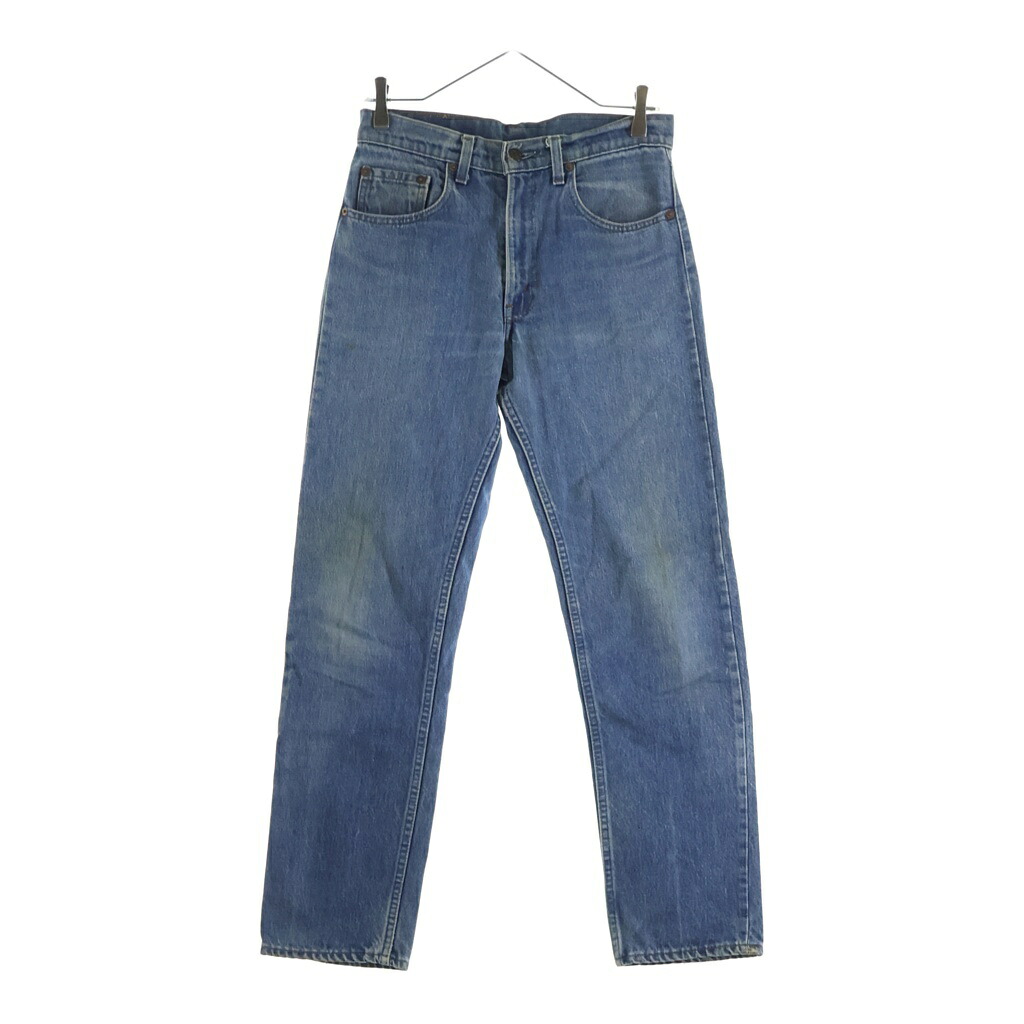 Levi's(リーバイス) サイズ:W30 L30 80S VINTAGE 505 0217 ヴィンテージ ボタン裏650 スモールE ストレートデニムパンツ ジーンズ インディゴ【中古】【程度B】【カラーブルー】【オンライン限定商品】｜ブランド買取・販売　BRING