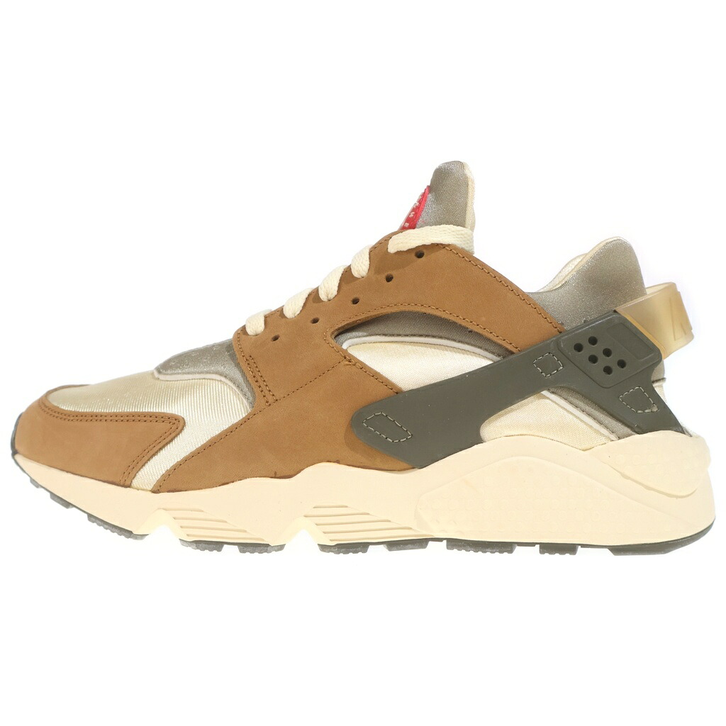 NIKE(ナイキ) サイズ:29.0cm ×STUSSY AIR HUARACHE LE DESERT OAK ステューシー エアハラチ デザートオーク ローカットスニーカー ベージュ/ブラウン US11/29cm DD1381-200【新古品/中古】【程度S】【カラーベージュ】【取扱店舗BRING THRIFT CLOSET あべの店】|ブランド買取・販売 BRING