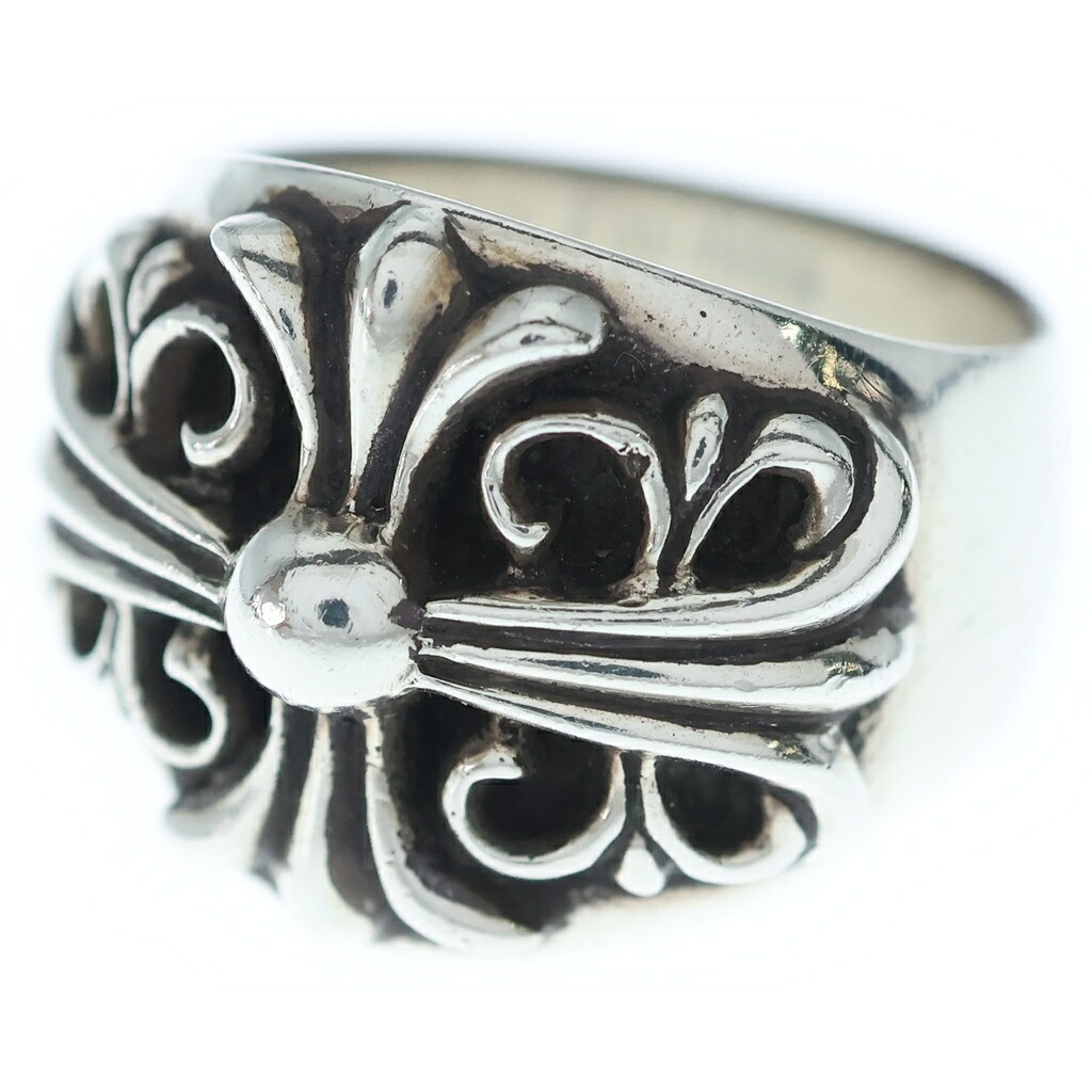 CHROME HEARTS(クロムハーツ) サイズ:24.0号 KEEPER RING キーパーリング シルバー BCA348【中古】【程度A】【カラーシルバー】【取扱店舗渋谷】|ブランド買取・販売 BRING