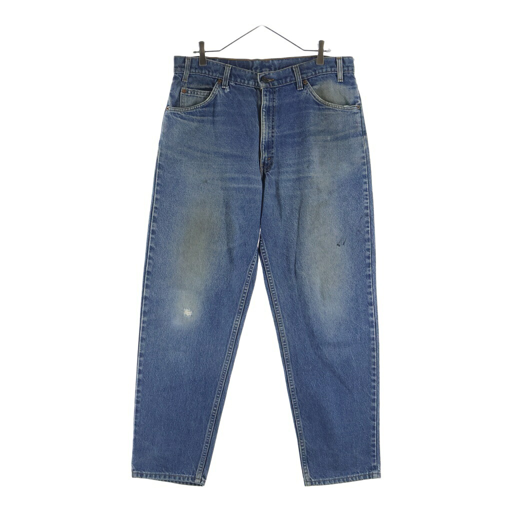 Levi's(リーバイス) サイズ:W36/L30 90S 550 RELAXED FIT DENIM PANTS USA製 リラックスフィット ワイドテーパードデニムパンツ ブルー【中古】【程度B】【カラーブルー】【オンライン限定商品】|ブランド買取・販売 BRING