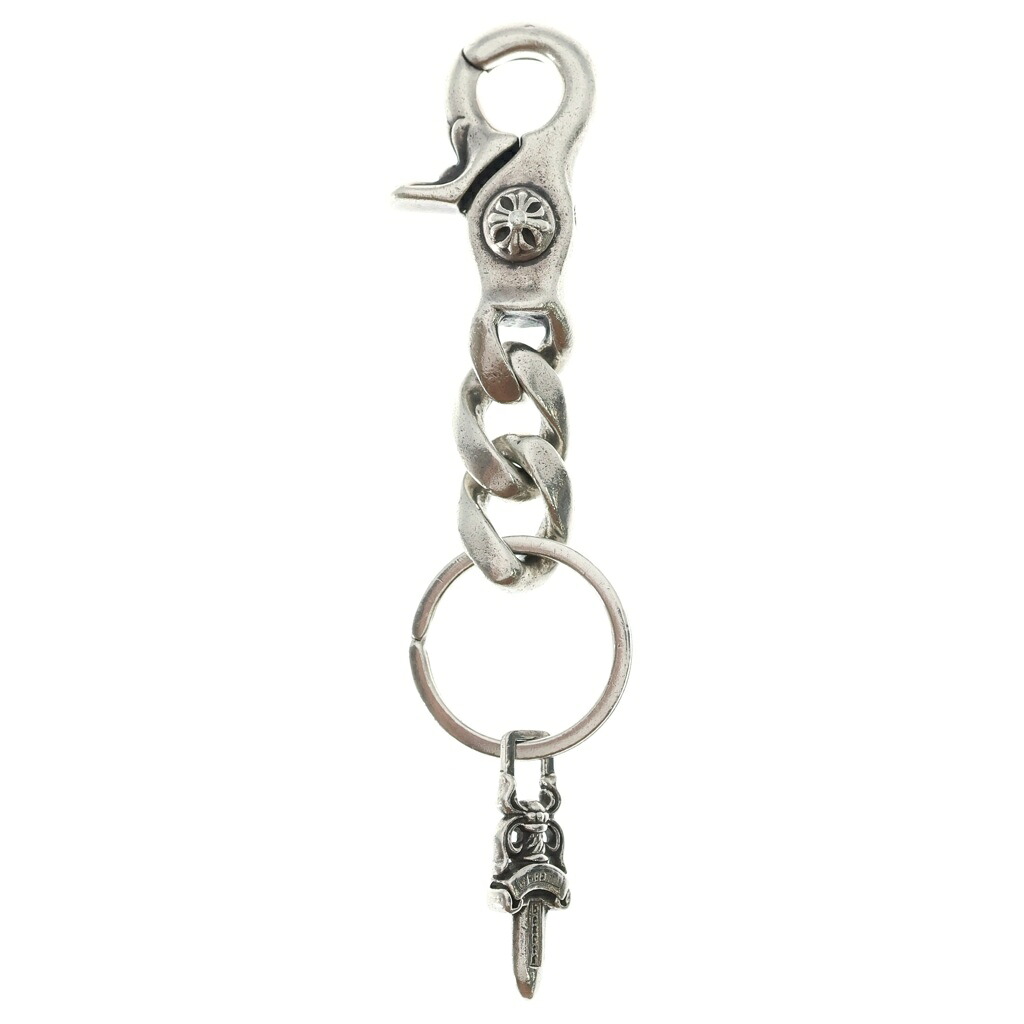 CHROME HEARTS(クロムハーツ) CLP CHN CLASSIC-S/ショートクラシックリンク キーチェーン シルバー BCA070【中古】【程度B】【カラーシルバー】【取扱店舗OneStyle新宿店】｜ブランド買取・販売　BRING