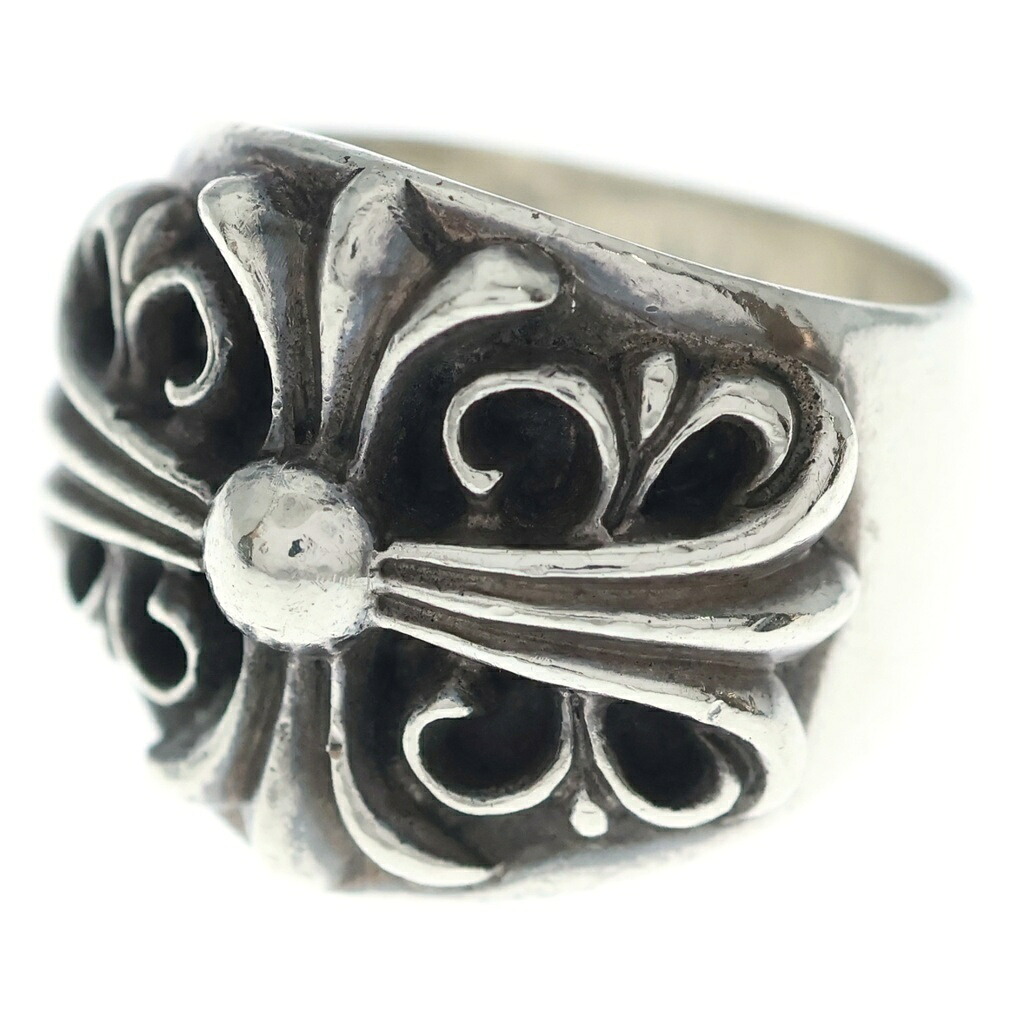 CHROME HEARTS(クロムハーツ) サイズ:19.0号 KEEPER RING キーパーリング シルバー BCA348【中古】【程度B】【カラーシルバー】【取扱店舗BRING心斎橋店】|ブランド買取・販売 BRING