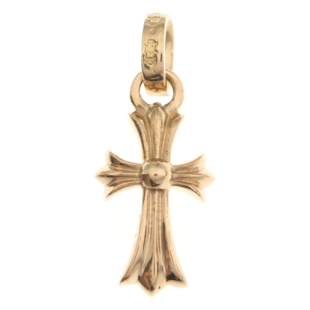 CHROME HEARTS(クロムハーツ) 22K CRS BBYFAT ベイビーファットクロス ペンダントトップ ゴールドBCA037【新古品/中古】【程度S】【カラーゴールド】【取扱店舗OneStyle新宿店】｜ブランド買取・販売　BRING