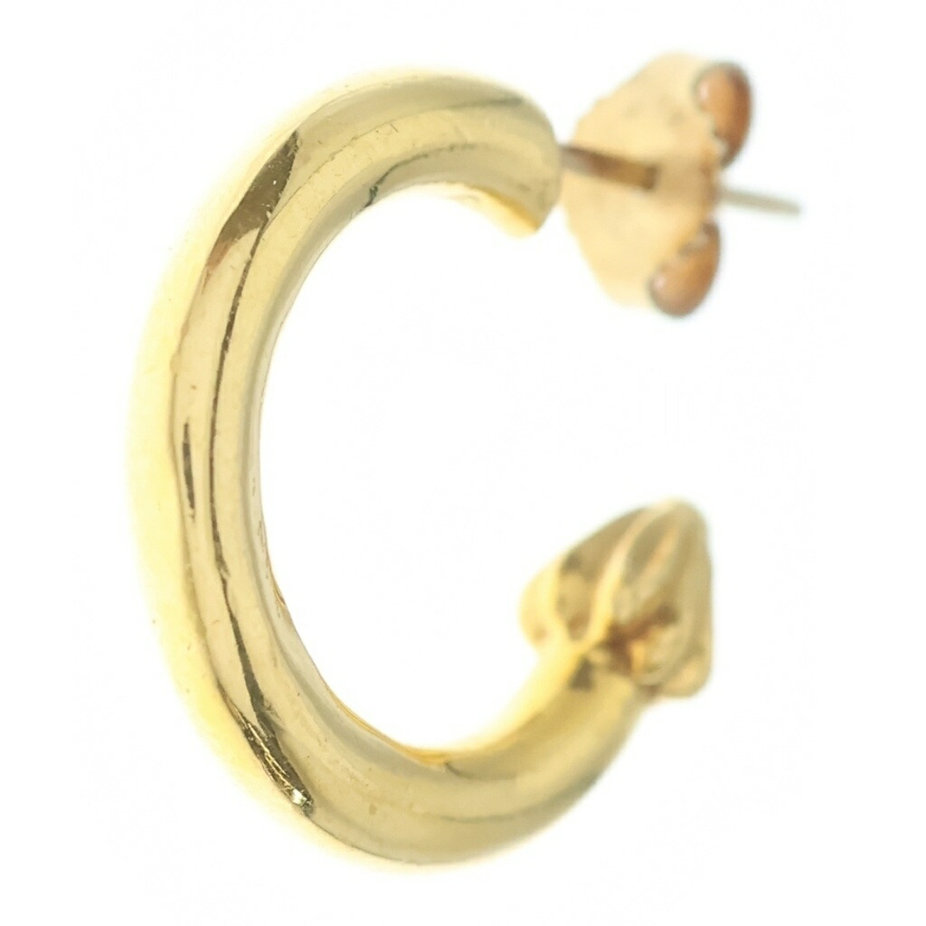 CHROME HEARTS(クロムハーツ) 22K HOOP PLAIN フーププレーン ピアス ゴールド【中古】【程度B】【カラーゴールド】【取扱店舗原宿】|ブランド買取・販売 BRING