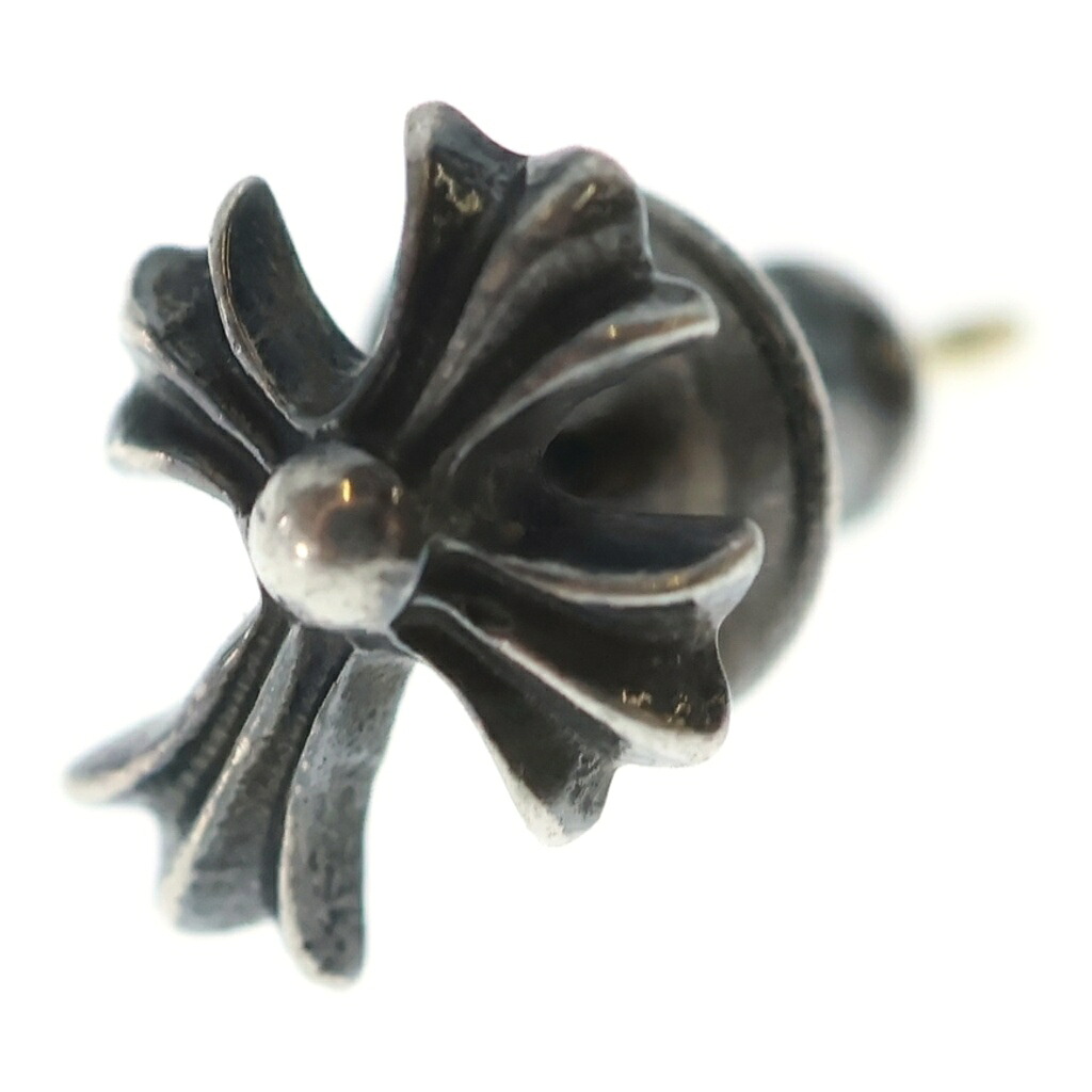 CHROME HEARTS(クロムハーツ) No2 CH CRS CHクロス スタッズピアス シルバー BCA407【中古】【程度B】【カラーシルバー】【取扱店舗BRING大宮店】|ブランド買取・販売 BRING