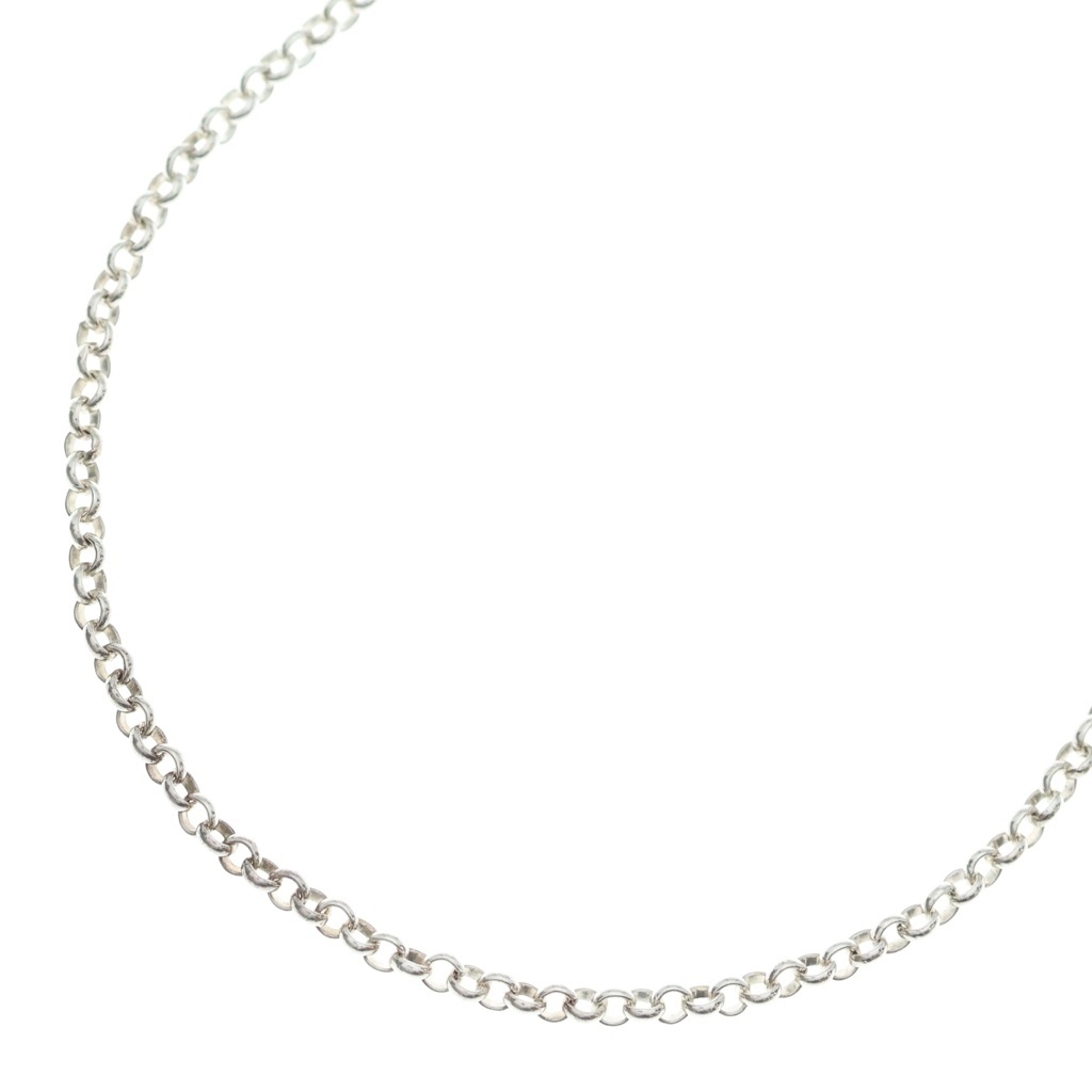CHROME HEARTS(クロムハーツ) サイズ:24.0inch NECKCHAIN R24 ロールチェーンネックレス 24inch シルバー BCA085【中古】【程度A】【カラーシルバー】【取扱店舗BRINGアメリカ村店】｜ブランド買取・販売　BRING