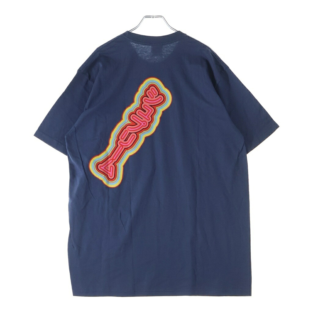 SUPREME(シュプリーム) サイズ:L 19SS Sekintani La Norihiro Tee セキンタニ ラ ノリヒロ 半袖Tシャツ ネイビー【新古品/中古】【程度S】【カラーネイビー】【取扱店舗原宿】｜ブランド買取・販売　BRING 8,617円