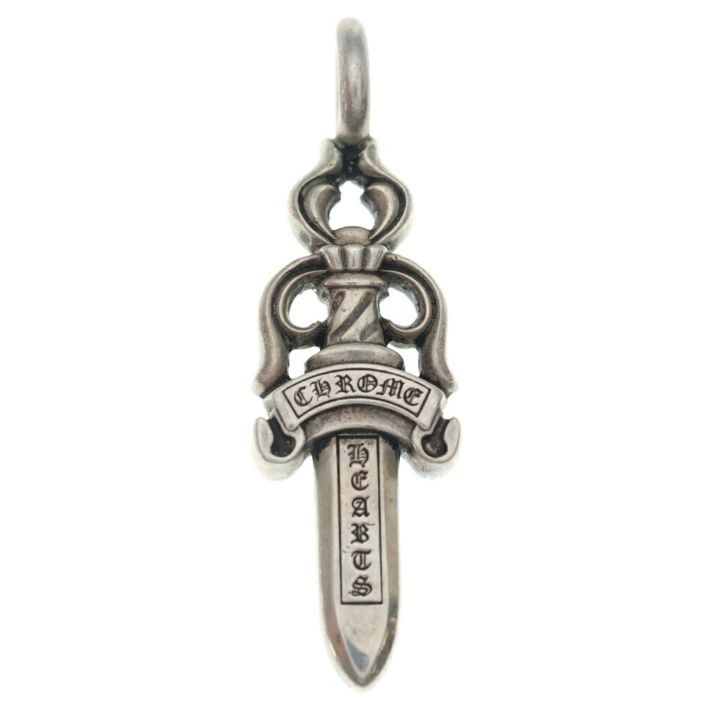 CHROME HEARTS(クロムハーツ) DOUBLE DAGGER ダブルダガーペンダントトップ シルバー BCA251【中古】【程度B】【カラーシルバー】【取扱店舗OneStyle新宿店】|ブランド買取・販売 BRING
