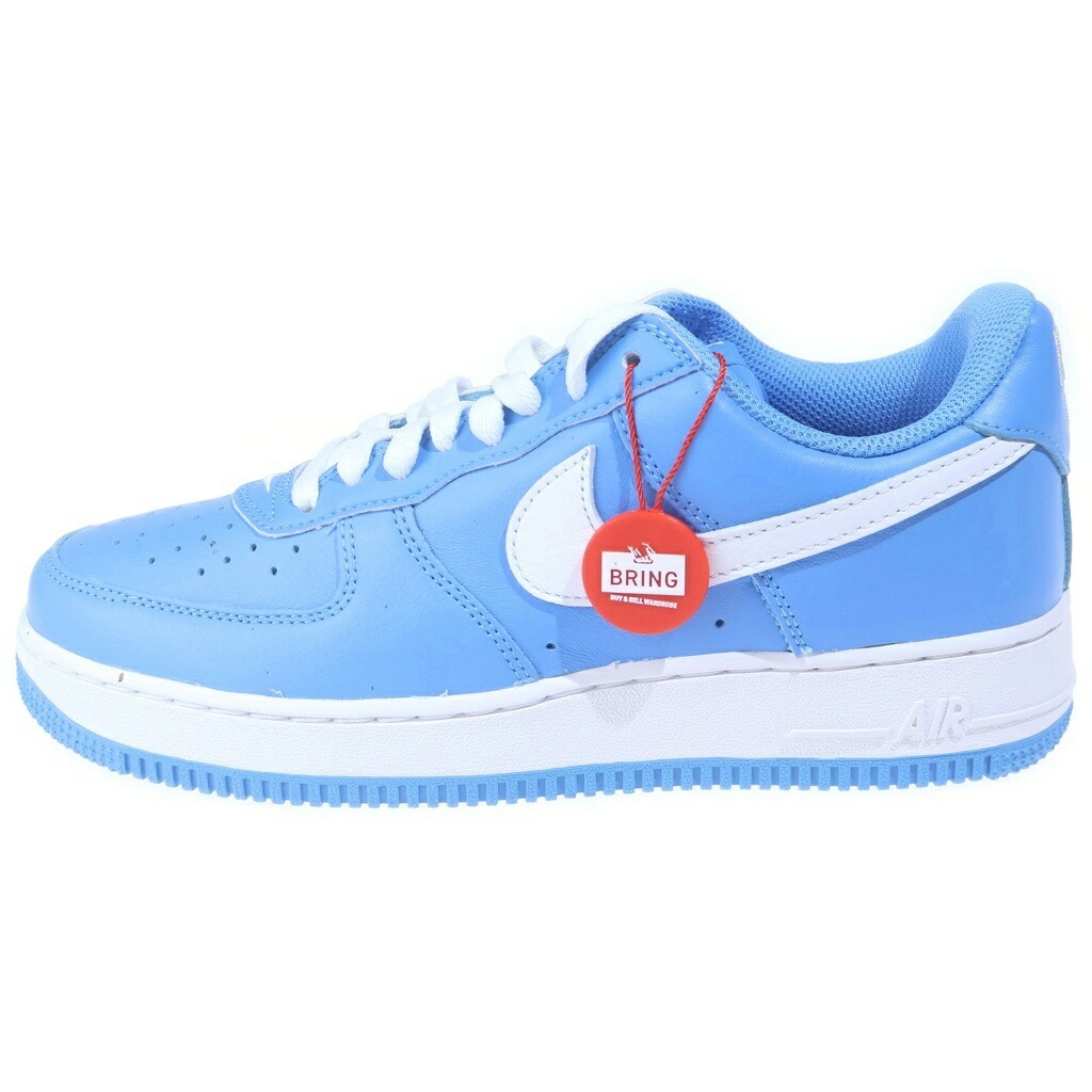 NIKE(ナイキ) サイズ:26.0cm AIR FORCE 1 LOW COLOR OF THE MONTH UNIVERSITY BLUE エアフォース1 カラーオブザマンス ユニバーシティ ブルー ローカットスニーカー US8/26cm DM0576-400【新古品/中古】【程度S】【カラーブルー】【取扱店舗BRING KICKS】｜ブランド買取・販売　BRING 11,780円