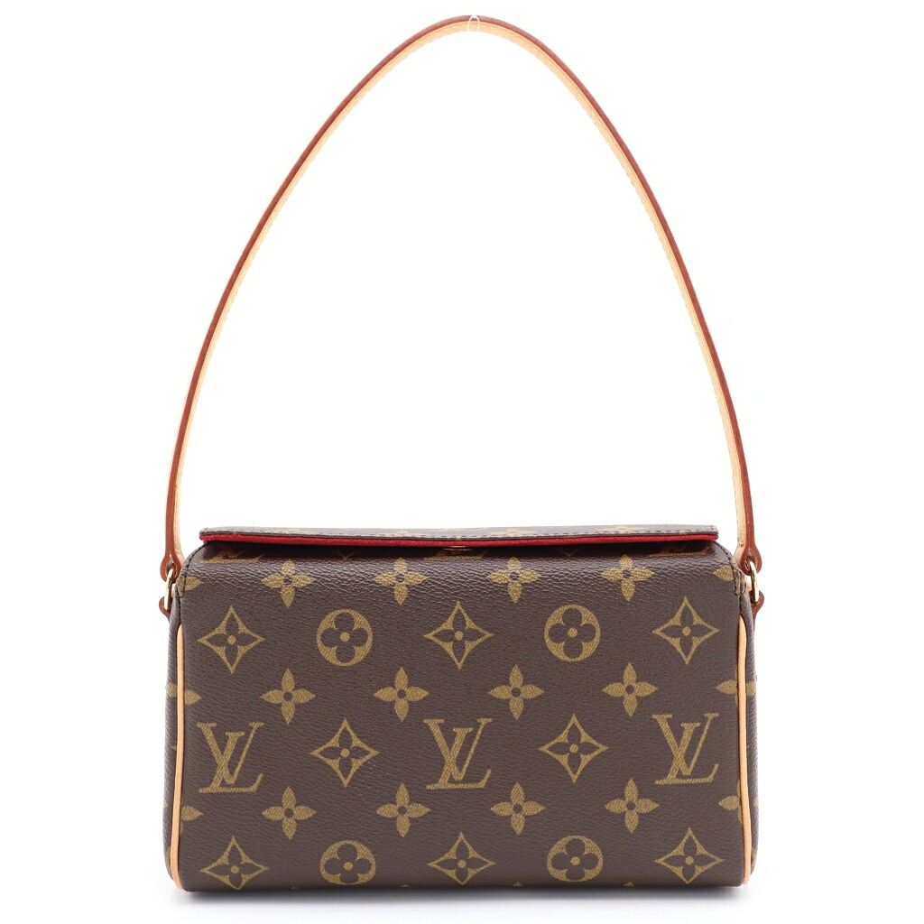 LOUIS VUITTON(ルイヴィトン) モノグラム レシタル PVC レザー ハンドバッグ ブラウン M51900【中古】【程度B】【カラーブラウン】【取扱店舗BRING京都河原町店】｜ブランド買取・販売　BRING