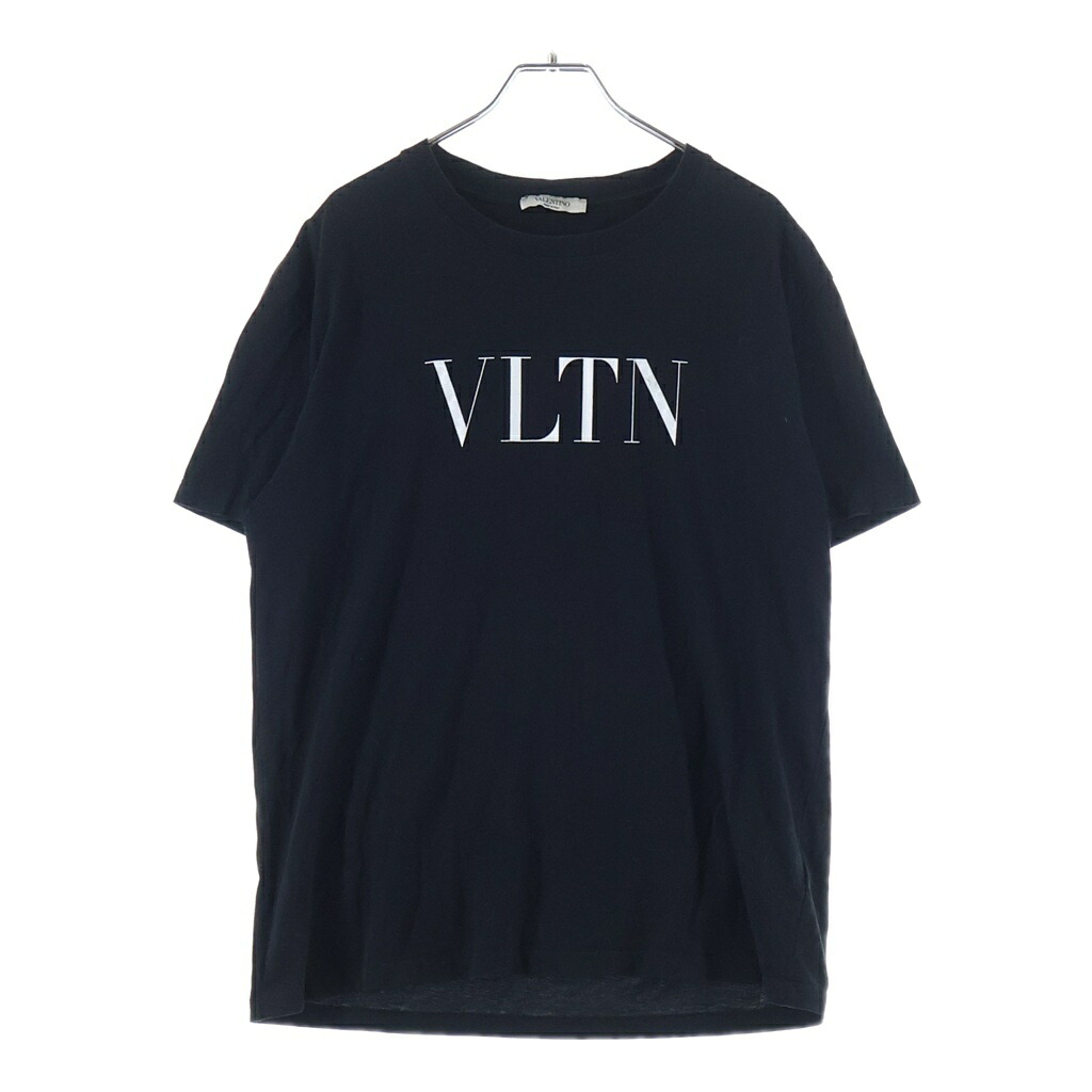 VALENTINO(ヴァレンティノ) サイズ:M VLTNロゴ Tシャツ ブラック #M【中古】【程度B】【カラーブラック】【取扱店舗新宿】｜ブランド買取・販売　BRING
