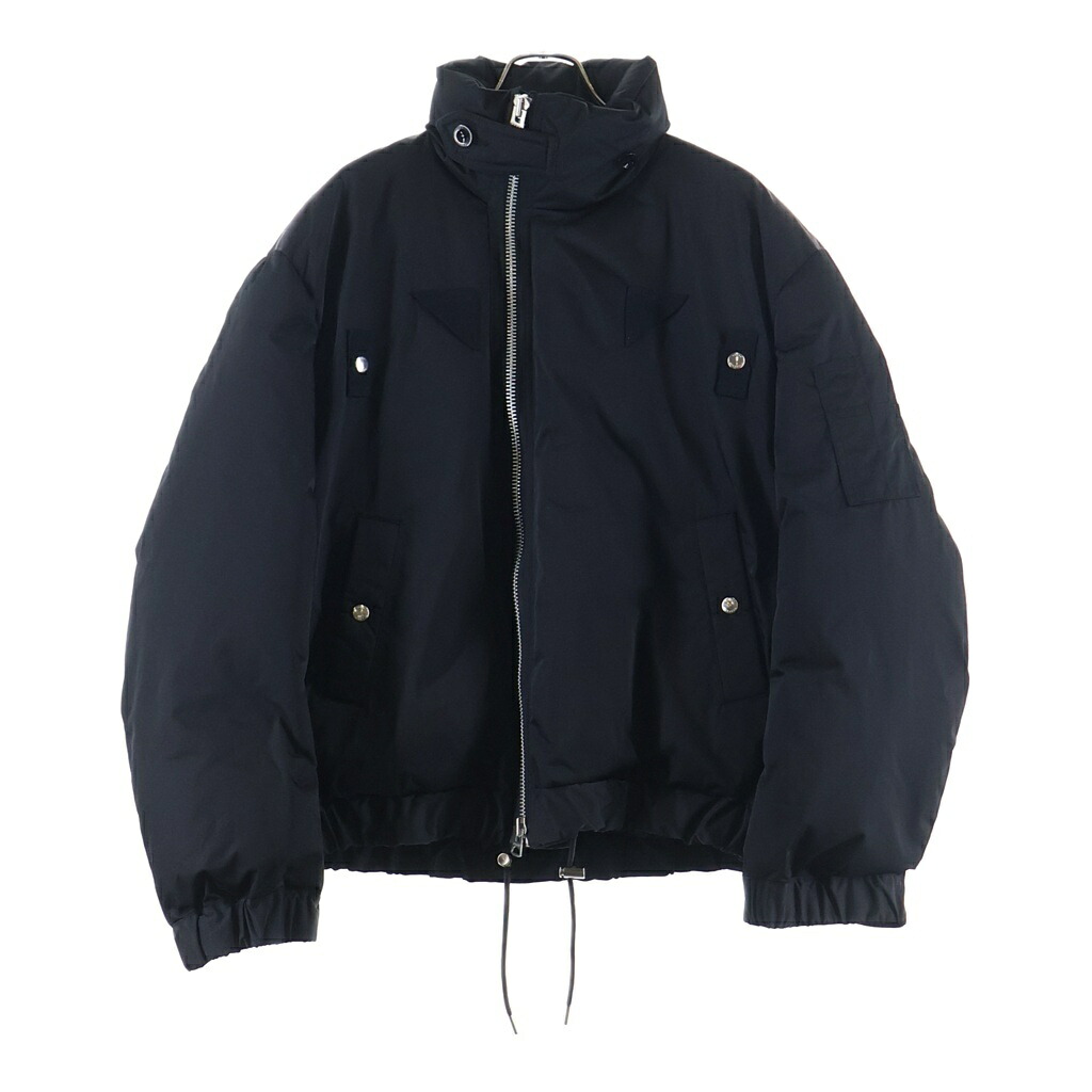 Sacai(サカイ) サイズ:2 22AW Padded Blouson ナイロン ジップアップ パデッドブルゾン ジャケット ブラック 22-02940M【中古】【程度A】【カラーブラック】【オンライン限定商品】|ブランド買取・販売 BRING