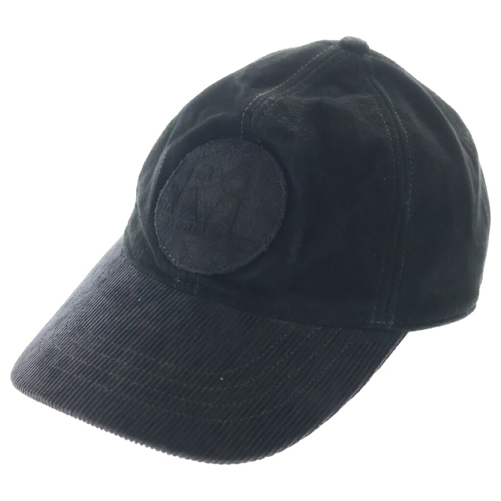 RRL(ダブルアールエル) サイズ:OS Ranch Cap スウェード コーデュロイ キャップ 帽子 ブラック【新古品/中古】【程度S】【カラーブラック】【取扱店舗BRING福岡天神店】｜ブランド買取・販売　BRING