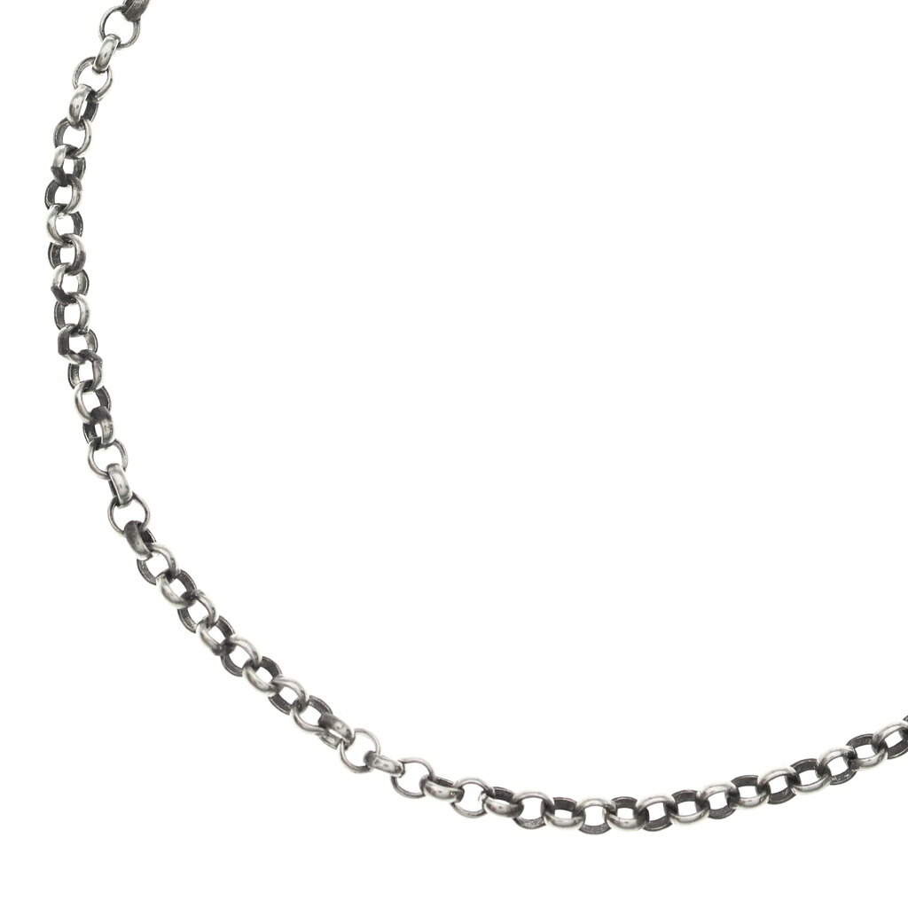 CHROME HEARTS(クロムハーツ) サイズ:16inch NECKCHAIN R16 ロールチェーンネックレス 16inch シルバー BCA082【中古】【程度B】【カラーシルバー】【取扱店舗OneStyle新宿店】|ブランド買取・販売 BRING
