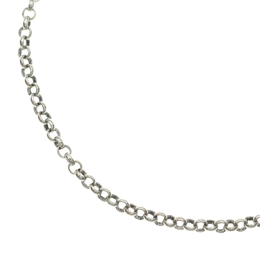 CHROME HEARTS(クロムハーツ) サイズ:16inch NECKCHAIN R16 ロールチェーンネックレス 16inch シルバー BCA082【中古】【程度B】【カラーシルバー】【取扱店舗新宿】｜ブランド買取・販売　BRING