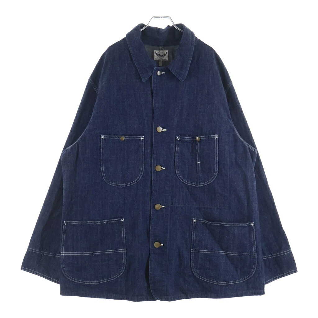 JELADO(ジェラード) サイズ:50 491J COVERALL マルチポケット 5B デニム カバーオール ジャケット インディゴ JP94491J【中古】【程度A】【カラーブルー】【オンライン限定商品】｜ブランド買取・販売　BRING