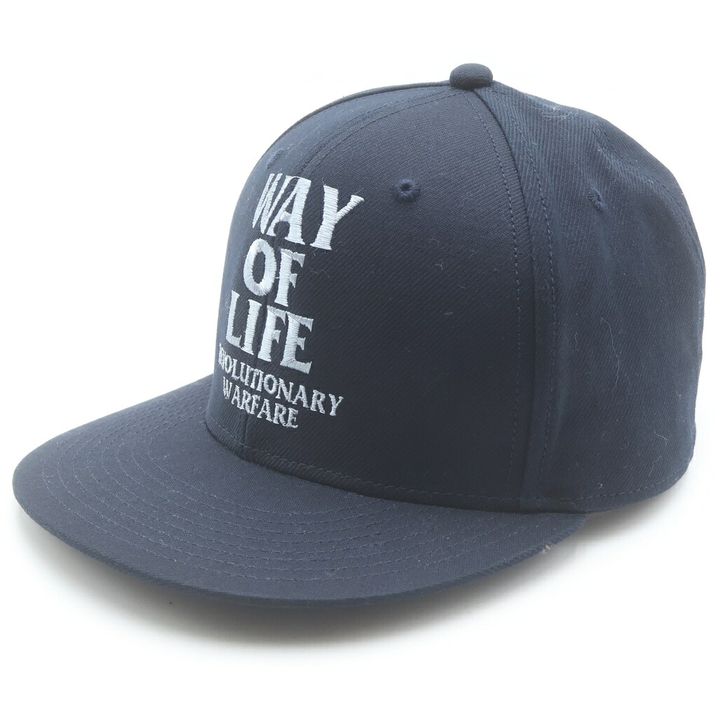 RATS(ラッツ) サイズ:FREE EMBROIDERY CAP WAY OF LIFE 刺繍ロゴ ベースボールキャップ 帽子 ネイビー 22'SPA-1201【中古】【程度A】【カラーネイビー】【オンライン限定商品】|ブランド買取・販売 BRING