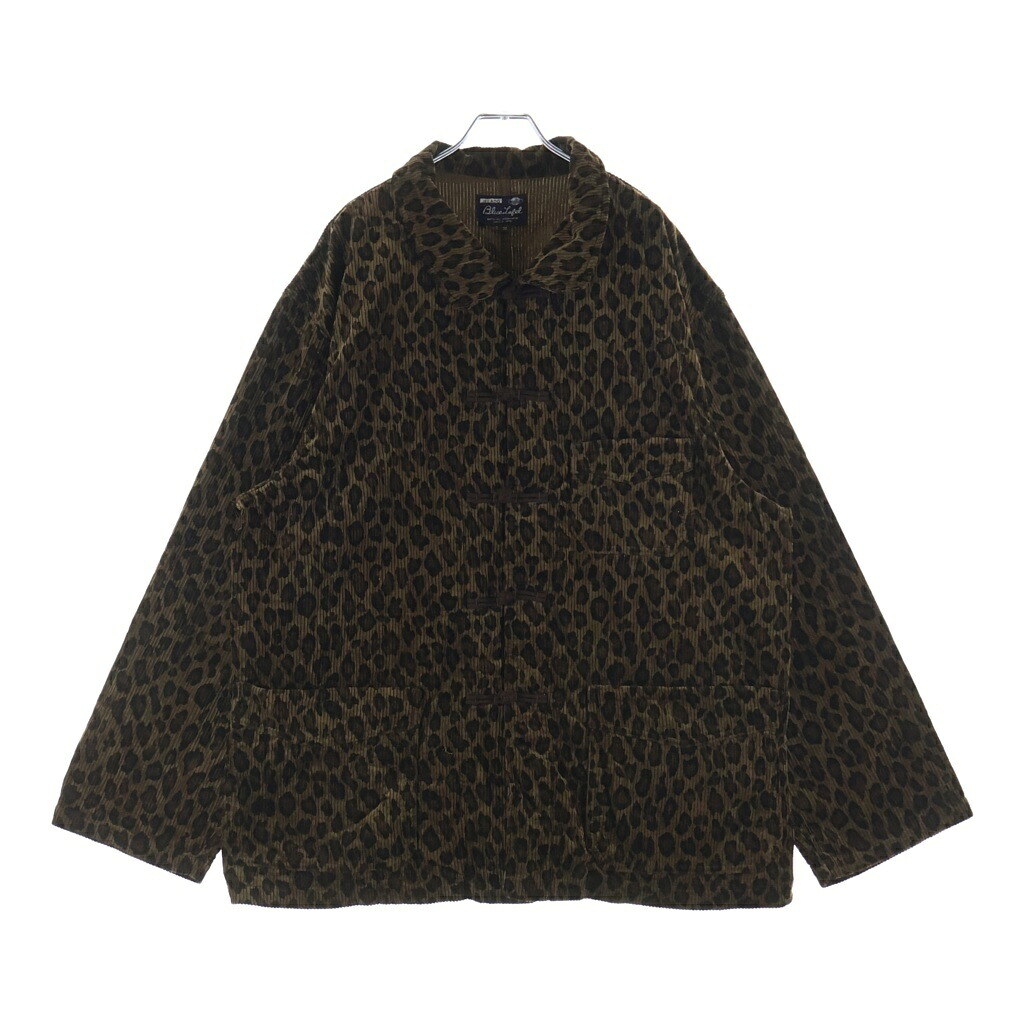 JELADO(ジェラード) サイズ:50 Grasse グラース レオパード コーデュロイ フレンチチャイナジャケット ブラウン BL02433【中古】【程度B】【カラーブラウン】【オンライン限定商品】｜ブランド買取・販売　BRING