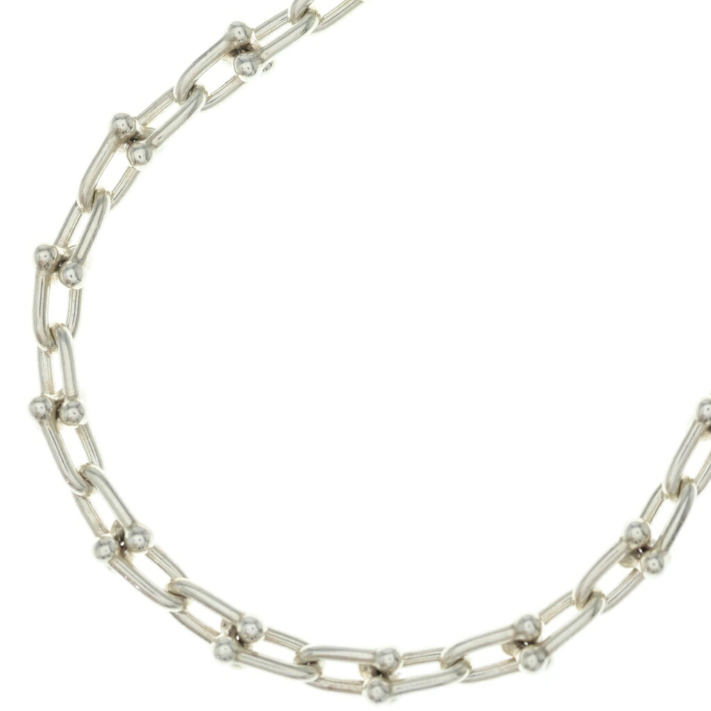 TIFFANY & Co.(ティファニー) サイズ:スモール ハードウェア スモール リンク ネックレス SV925 シルバー【中古】【程度B】【カラーシルバー】【取扱店舗BRING心斎橋店】｜ブランド買取・販売　BRING