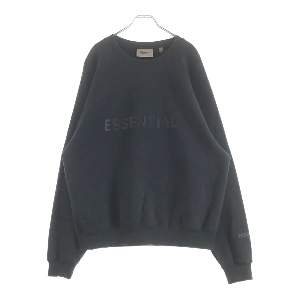FEAR OF GOD(フィアオブゴッド) サイズ:S フロントブランドロゴ クルーネックトレーナー スウェット ブラック【中古】【程度B】【カラーブラック】【オンライン限定商品】|ブランド買取・販売 BRING