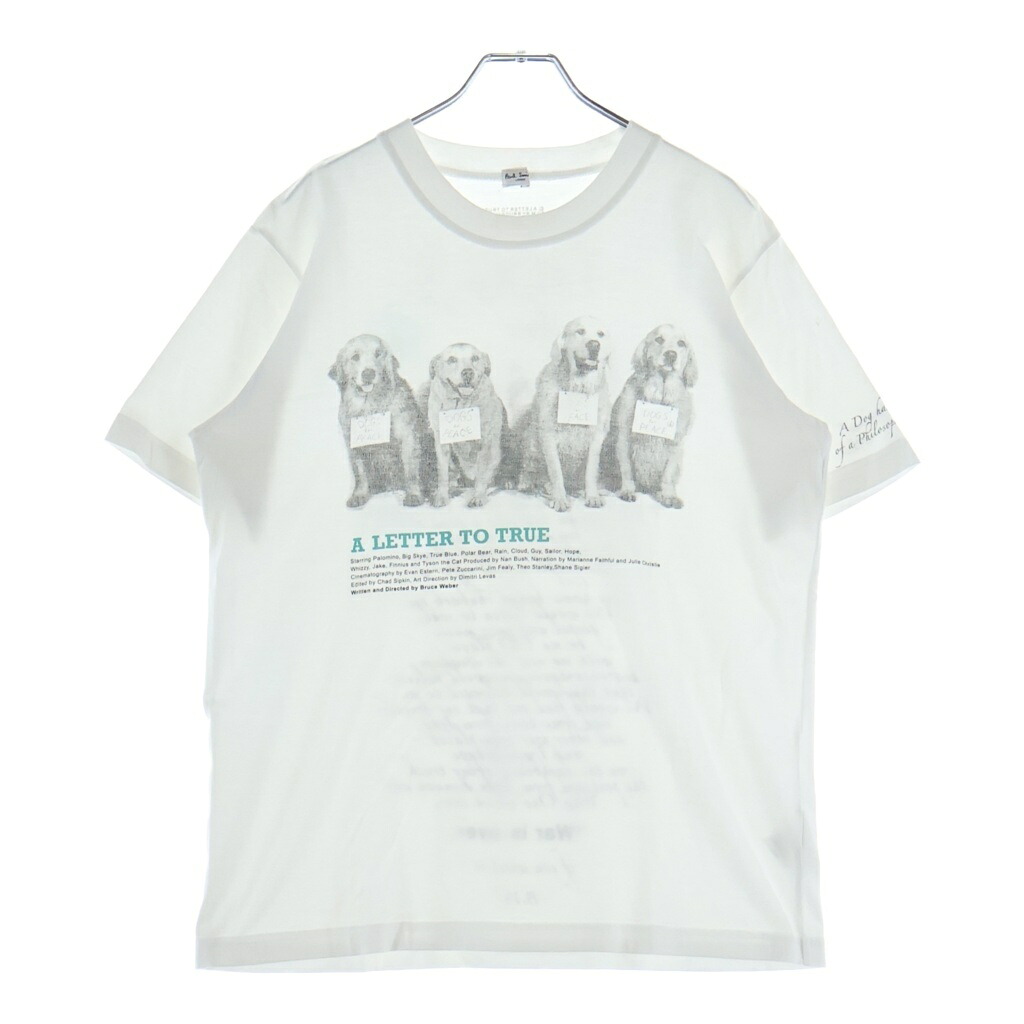 Paul Smith(ポールスミス) 00S BRUCE WEBER TEE ブルースウェーバー 両面プリント半袖カットソーTシャツ ホワイト【中古】【程度B】【カラーホワイト】【オンライン限定商品】|ブランド買取・販売 BRING