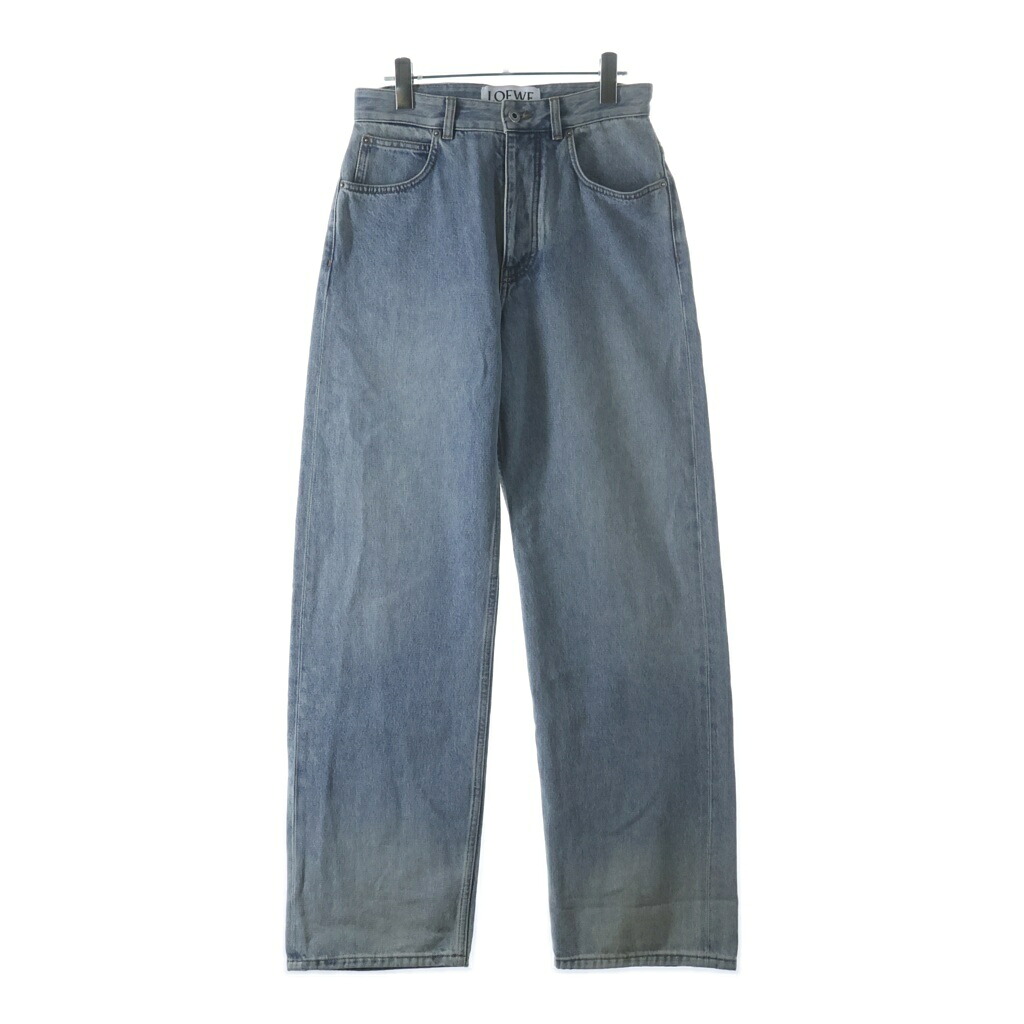 LOEWE(ロエベ) サイズ:44 ボタンフライジーンズ シンチバック デニム ボトムス ブルー H526Y11X89【中古】【程度B】【カラーブルー】【取扱店舗新宿】｜ブランド買取・販売　BRING 43,544円