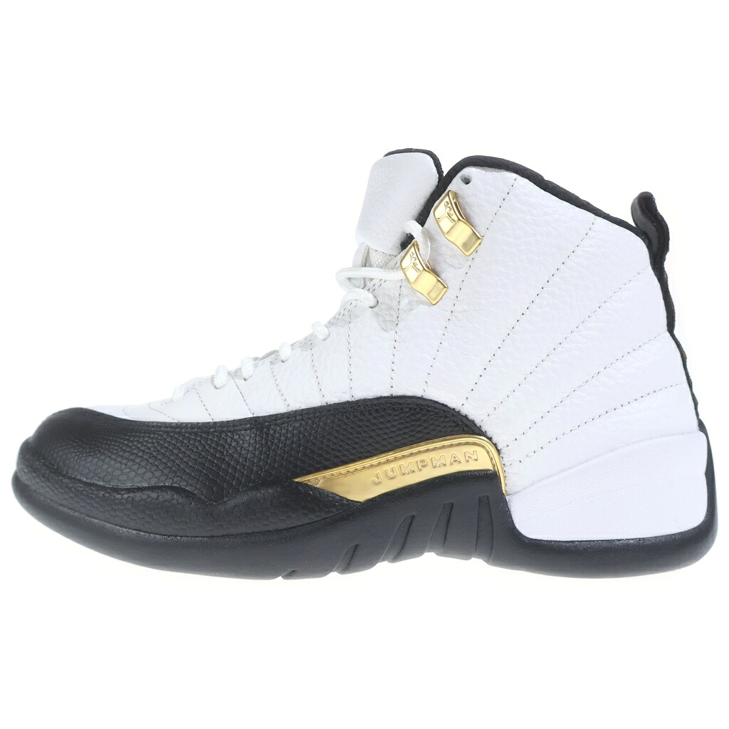 NIKE(ナイキ) サイズ:25.0cm AIR JORDAN 12 ROYALTY エアジョーダン12 ロイヤリティ ハイカットスニーカー US7/25cm ホワイト/ブラック CT8013-170【中古】【程度B】【カラーホワイト】【オンライン限定商品】|ブランド買取・販売 BRING