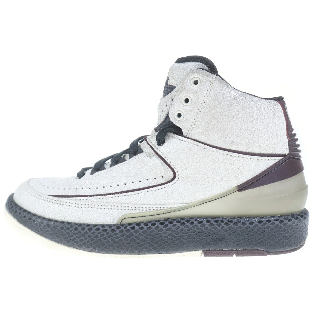 NIKE(ナイキ) サイズ:24.5cm &times;A MA MANIERE AIR JORDAN 2 RETRO SP ア マ マニエール エアジョーダン 2 レトロ ハイカットスニーカー レディース US6.5/24.5cm DO7216-100【中古】【程度B】【カラーホワイト】【オンライン限定商品】｜ブランド買取・販売　BRING
