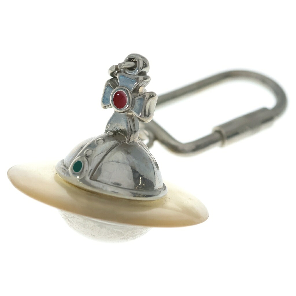 Vivienne Westwood(ヴィヴィアンウエストウッド) オーブキーホルダー シルバー【中古】【程度B】【カラーシルバー】【取扱店舗BRING THRIFT CLOSET 幕張店】｜ブランド買取・販売　BRING