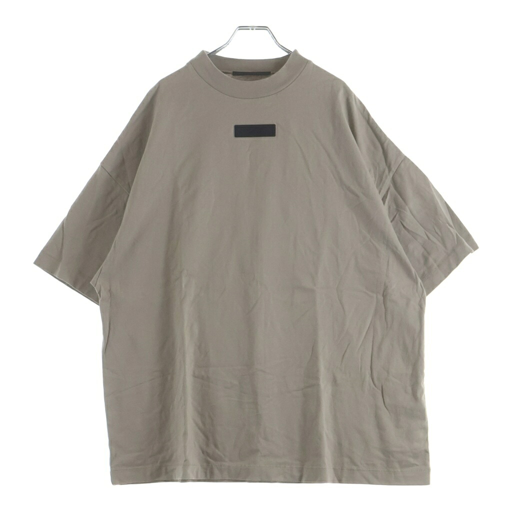 FEAR OF GOD ESSENTIALS(フィアオブゴッド エッセンシャルズ) サイズ:S S/S T-SHIRT ラバーロゴ 半袖Tシャツ ベージュ【中古】【程度A】【カラーベージュ】【取扱店舗BRINGアメリカ村店】|ブランド買取・販売 BRING