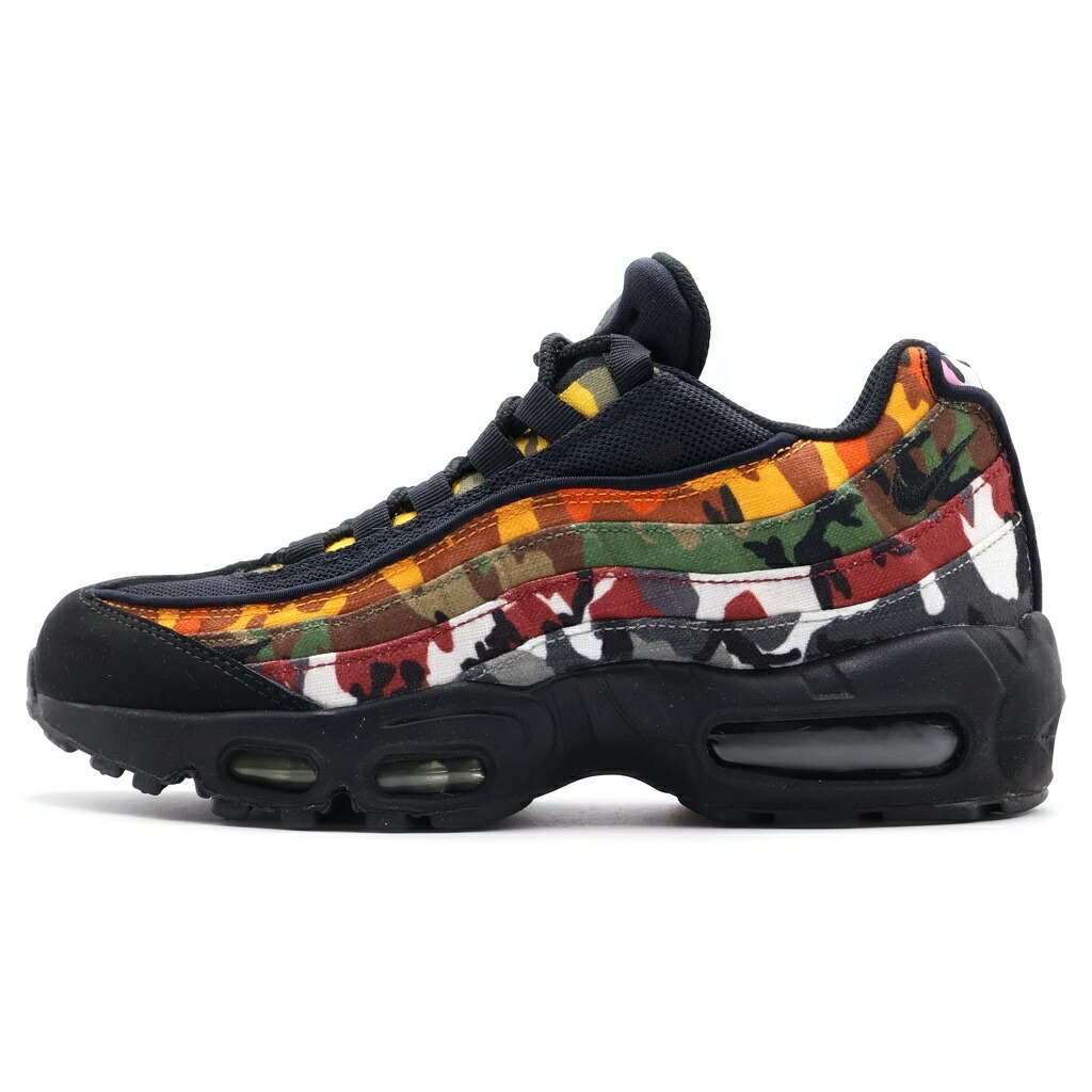 NIKE(ナイキ) サイズ:24.5cm AIR MAX95 ERDL PARTY AR4473-001 エアマックス95 パーティー ローカットスニーカー マルチ レディース US6.5/24.5cm【新古品/中古】【程度S】【カラーマルチカラー】【オンライン限定商品】｜ブランド買取・販売　BRING