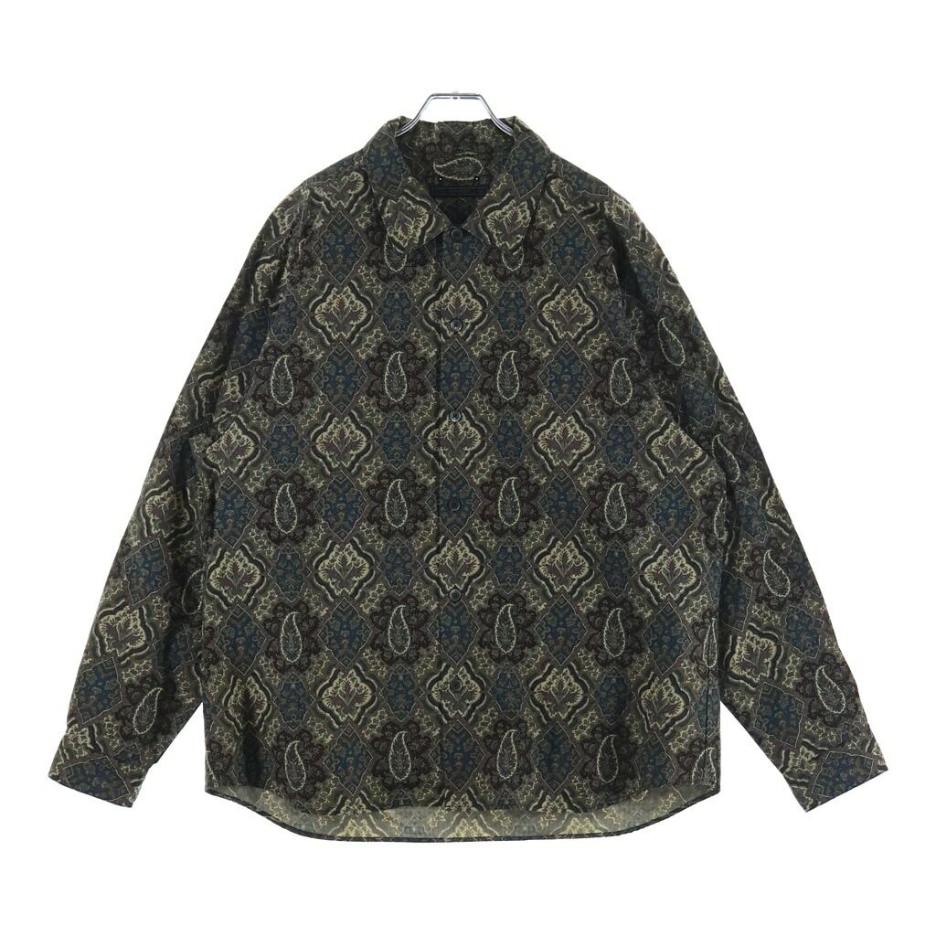 SOPHNET.(ソフネット) サイズ:XL 23SS ALBINI BIG REGULAR COLLAR SHIRT アルビニ ビッグ レギュラーカラー 長袖シャツ マルチカラー SOPH-230049【中古】【程度B】【カラーマルチカラー】【取扱店舗BRING WASTE_NOT】|ブランド買取・販売 BRING