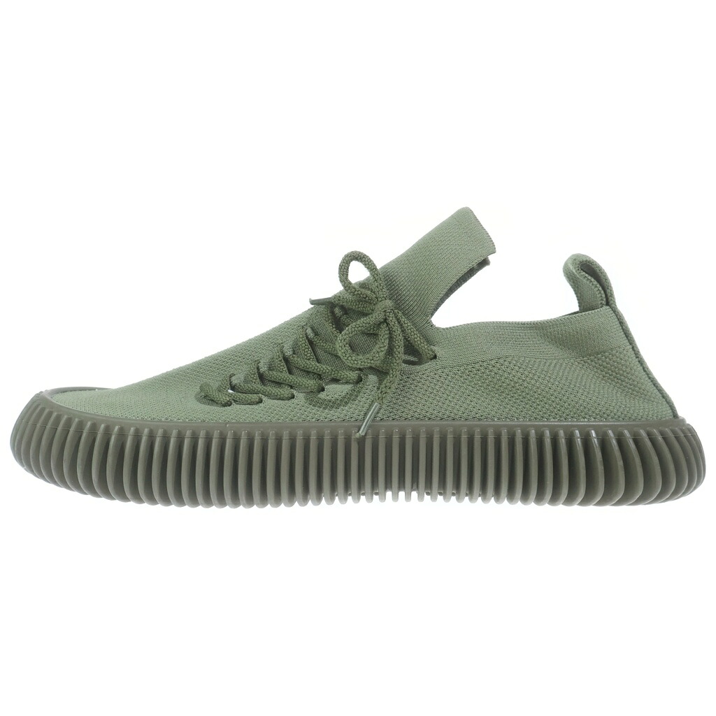 BOTTEGA VENETA(ボッテガヴェネタ) サイズ:43 RIPPLE SNEAKERS ローカットスニーカー シューズ スリッポン グリーン【中古】【程度B】【カラーグリーン】【オンライン限定商品】｜ブランド買取・販売　BRING 16,500円