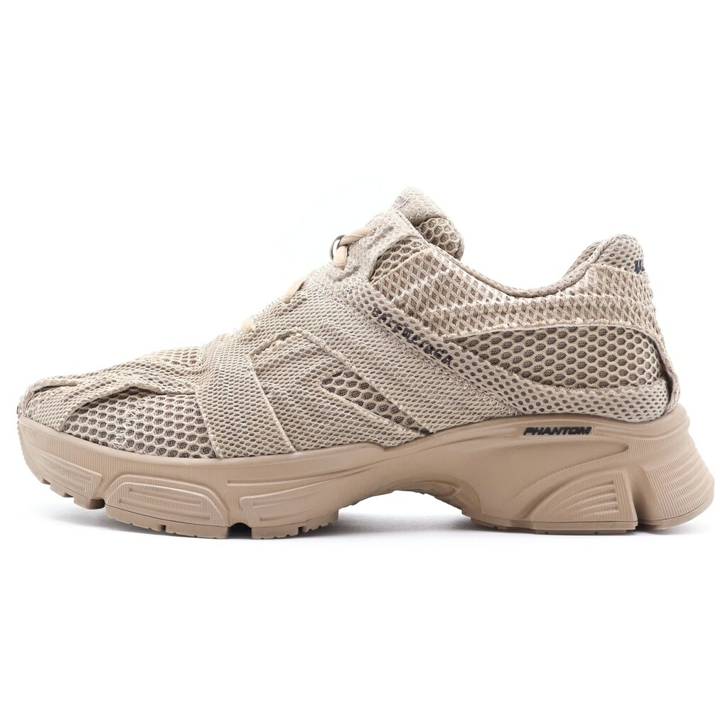 BALENCIAGA(バレンシアガ) サイズ:41 PHANTOM ファントム メッシュ ローカットシューズ スニーカー ベージュ 678869【中古】【程度B】【カラーベージュ】【取扱店舗BRING札幌店】|ブランド買取・販売 BRING
