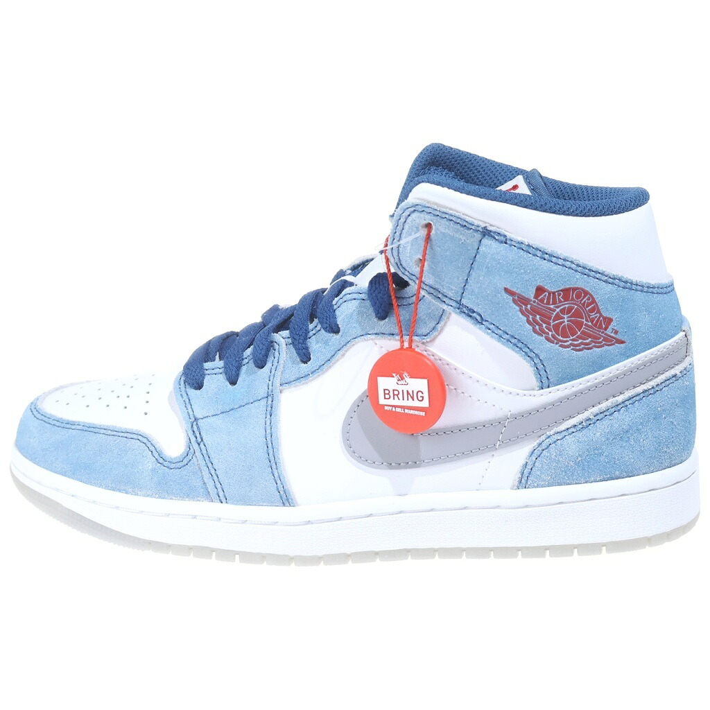 NIKE(ナイキ) サイズ:26.0cm Air Jordan 1 Mid SE Hyper Royal エアジョーダン1 SE ハイパーロイヤル ミッドカットスニーカー ブルー US8/26cm DN3706-401【新古品/中古】【程度S】【カラーブルー】【取扱店舗BRING KICKS】|ブランド買取・販売 BRING