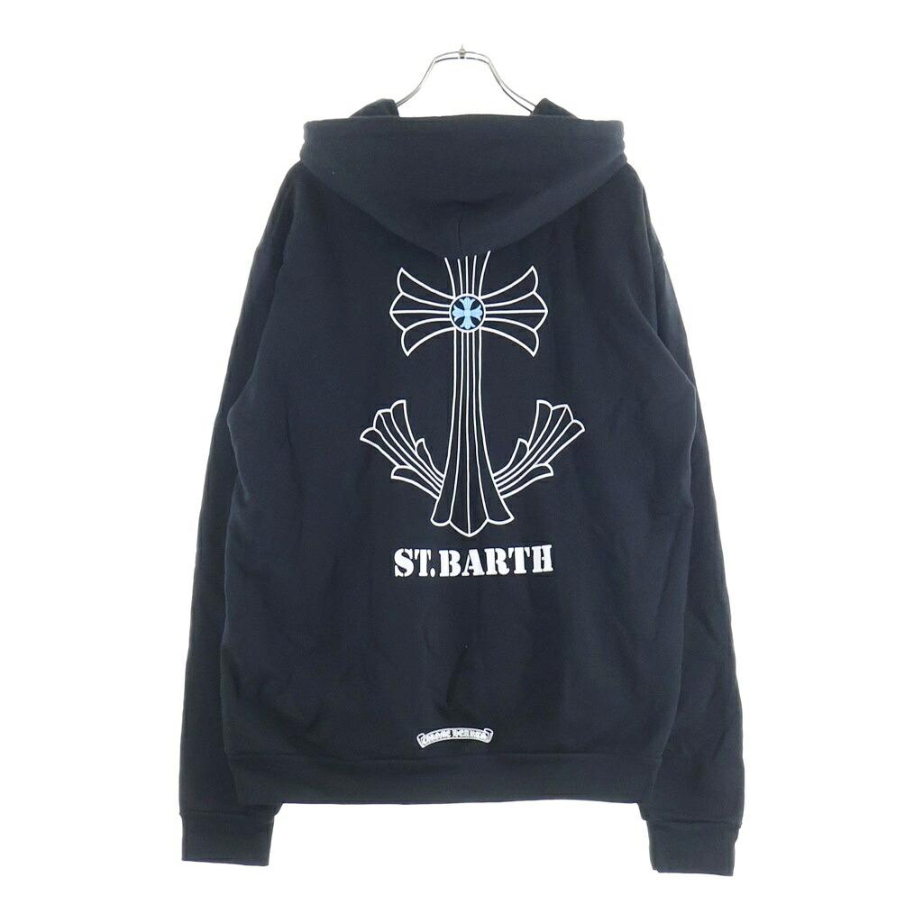 CHROME HEARTS(クロムハーツ) サイズ:L ST.BARTH LIMITED CH PLUS GOODIE セントバース限定 CHプラス プルーオーバーパーカー ブラック -【新古品/中古】【程度S】【カラーブラック】【取扱店舗OneStyle新宿店】｜ブランド買取・販売　BRING