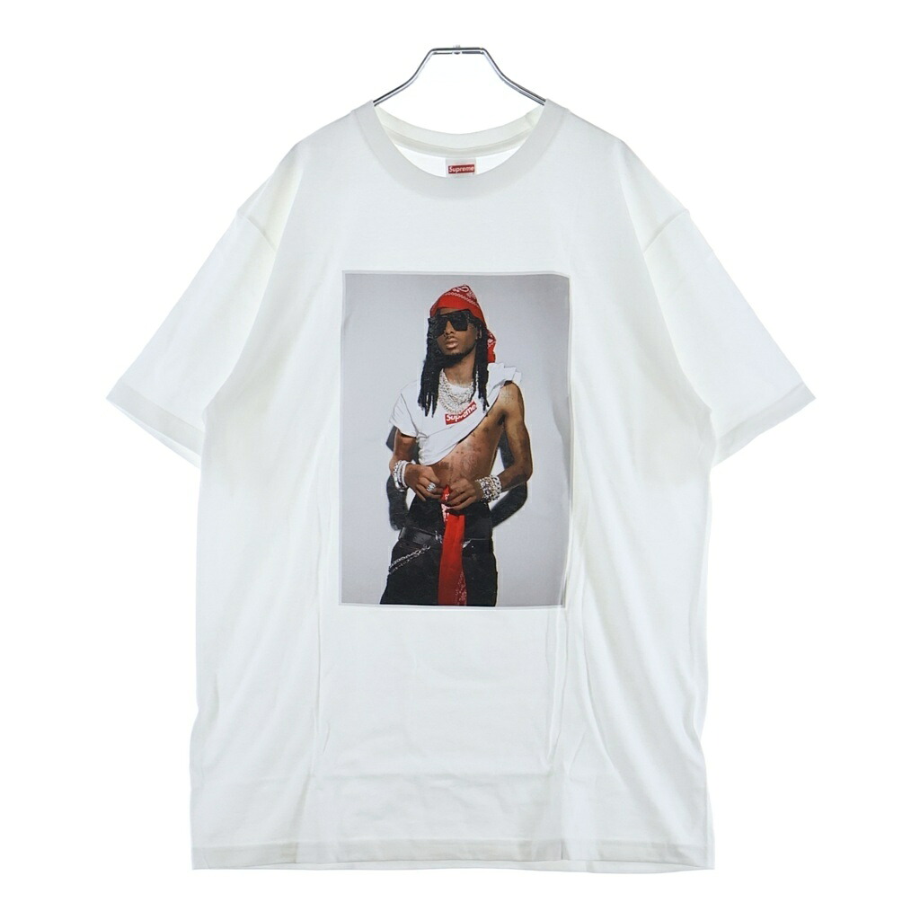 SUPREME(シュプリーム) サイズ:L 25AW Playboi Carti プレイボーイ カーティ クルーネック半袖Tシャツ カットソー ホワイト【新古品/中古】【程度S】【カラーホワイト】【取扱店舗新宿】｜ブランド買取・販売　BRING